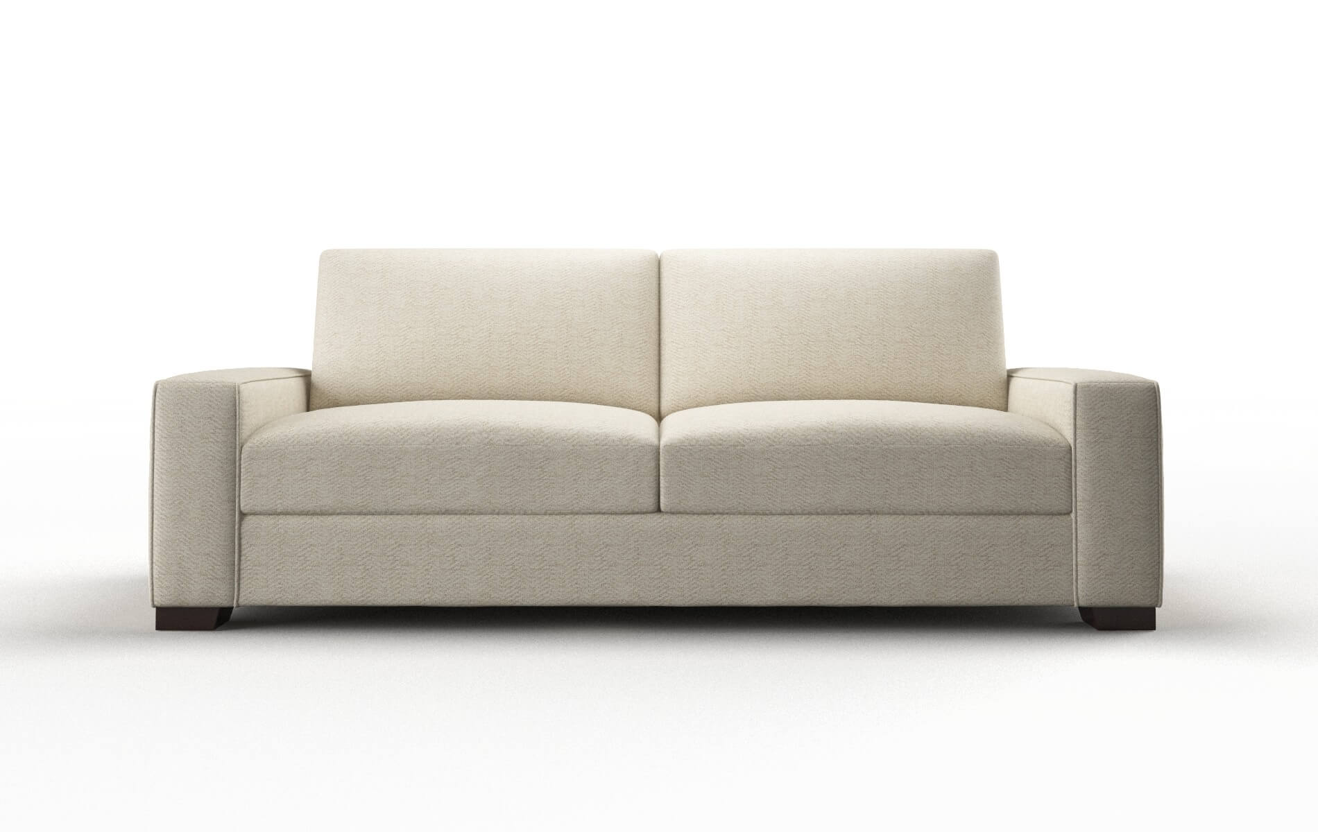 Monaco Malibu Sand Sofa espresso legs 1