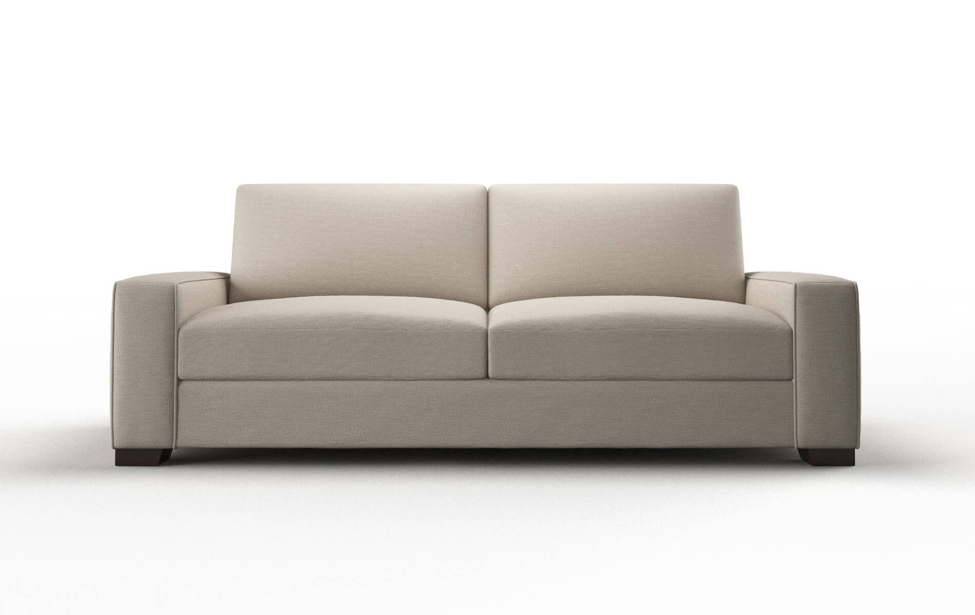 Monaco Naples Almond Sofa espresso legs 1