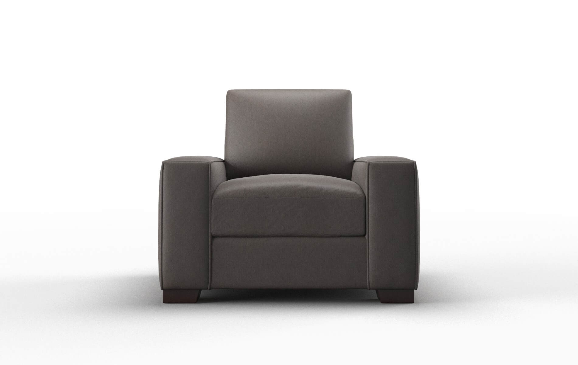 Monaco Naples Graphite Chair espresso legs 1