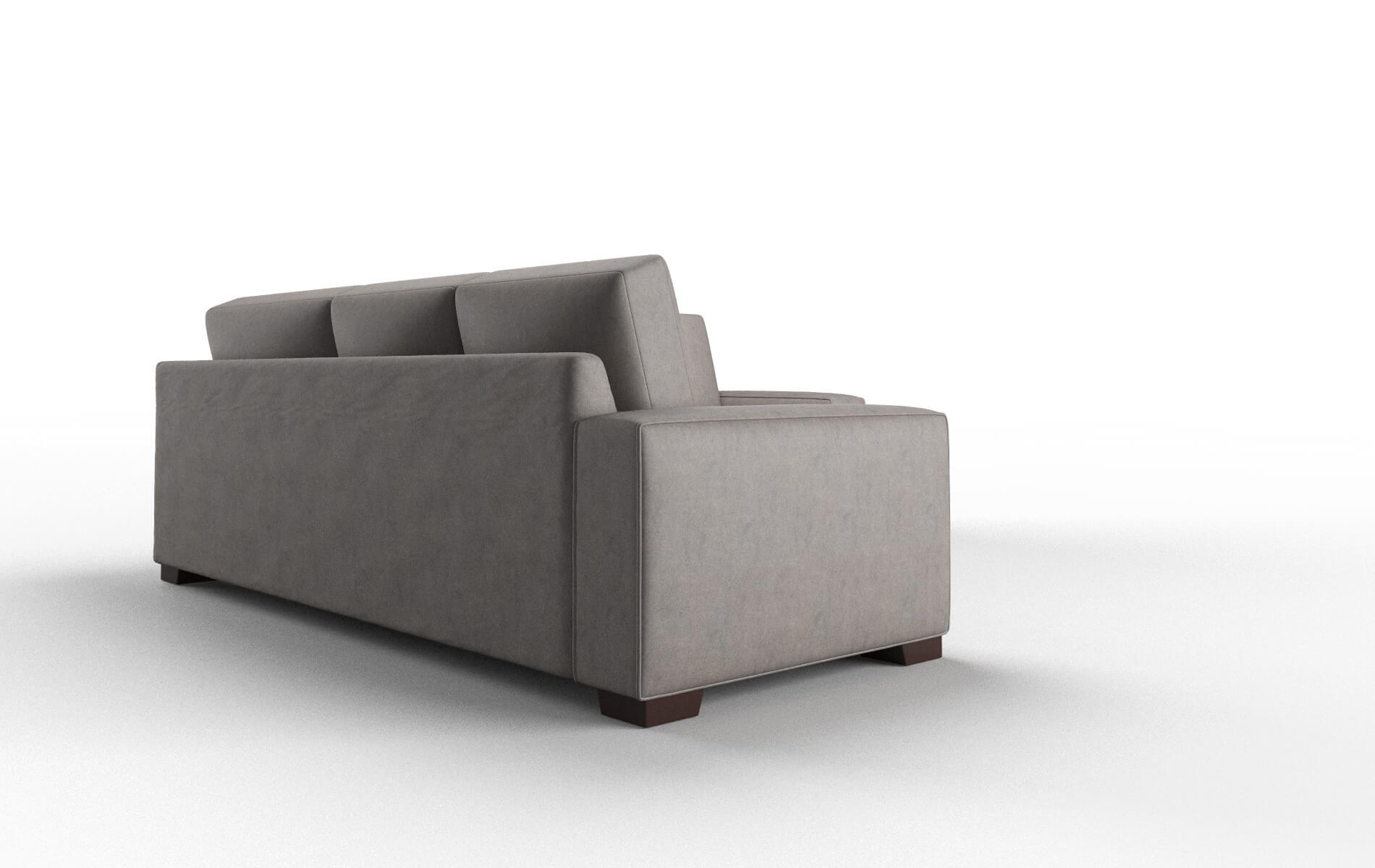 Monaco Noble Otter Sectional espresso legs 3