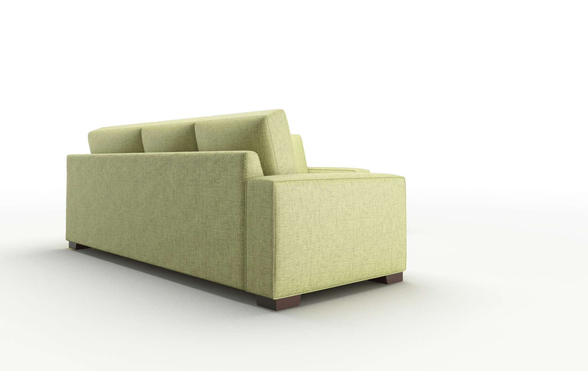 Monaco Notion Appletini Sectional espresso legs 3