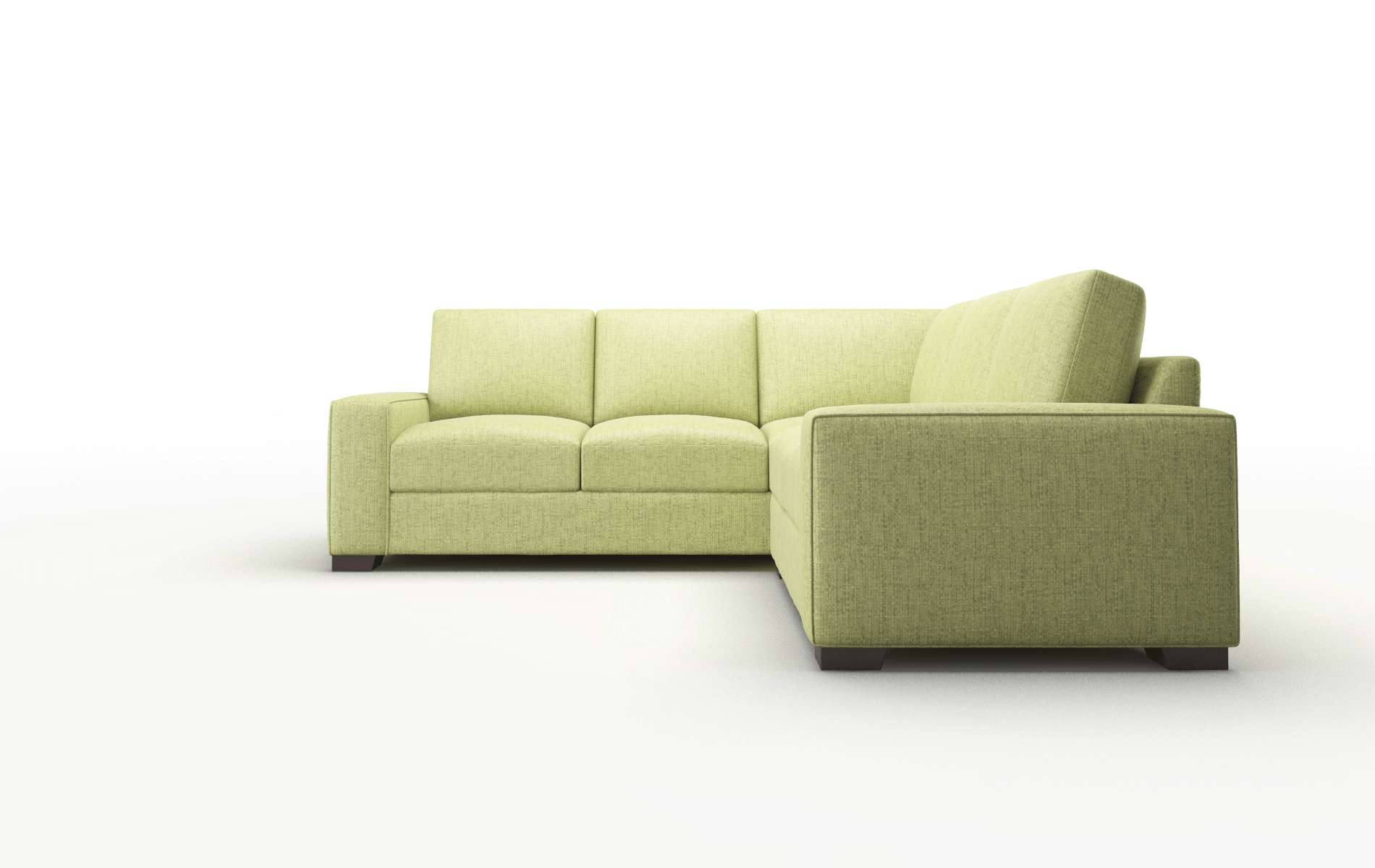 Monaco Notion Appletini Sectional espresso legs 5