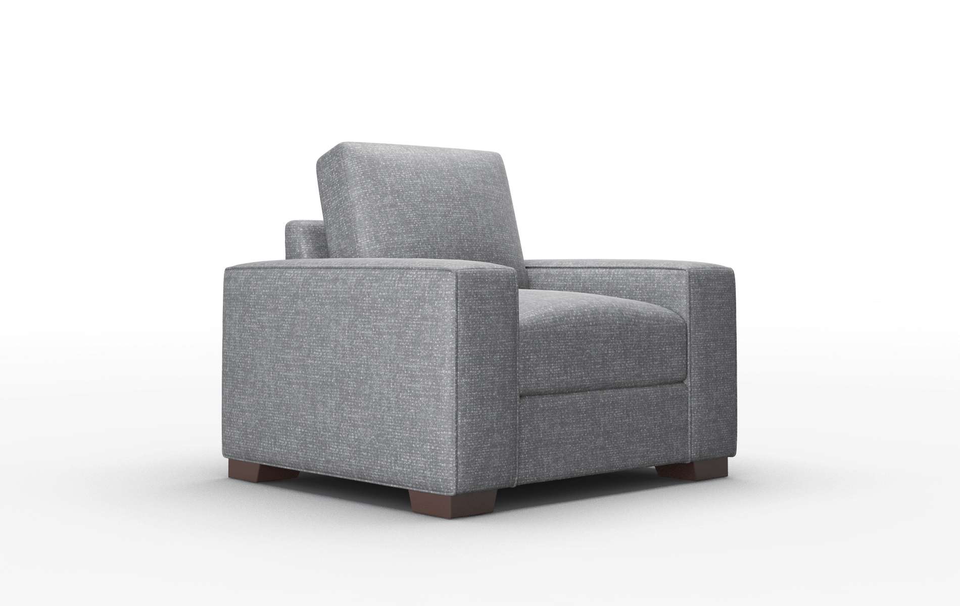 Monaco Notion Graphite Chair espresso legs 2