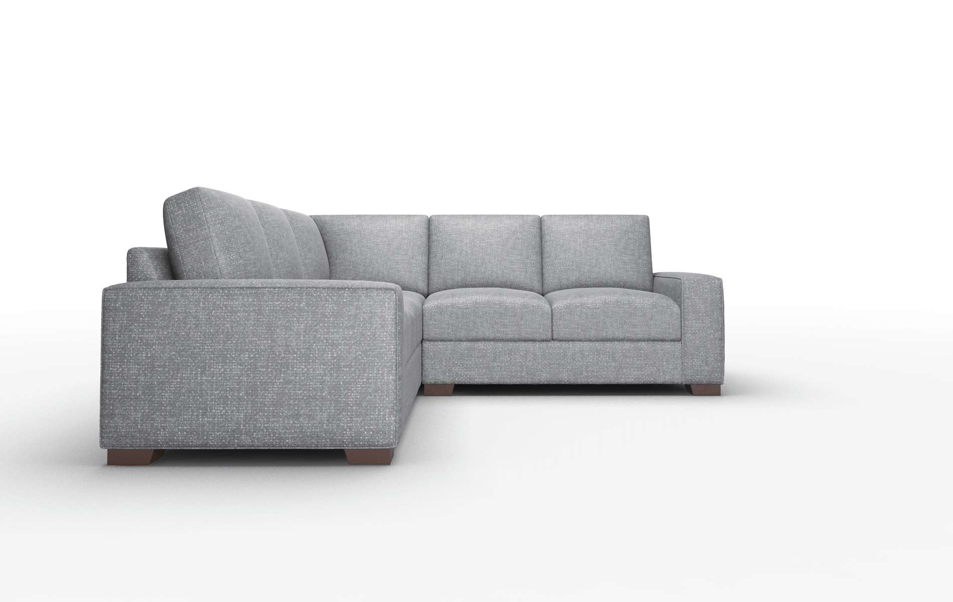 Monaco Notion Graphite Sectional espresso legs 2