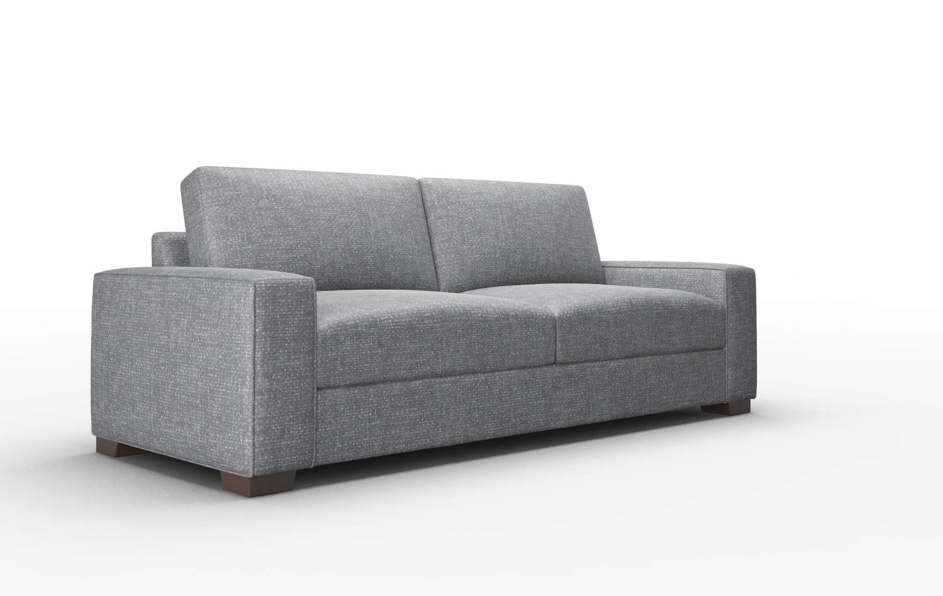 Monaco Notion Graphite Sofa espresso legs 2
