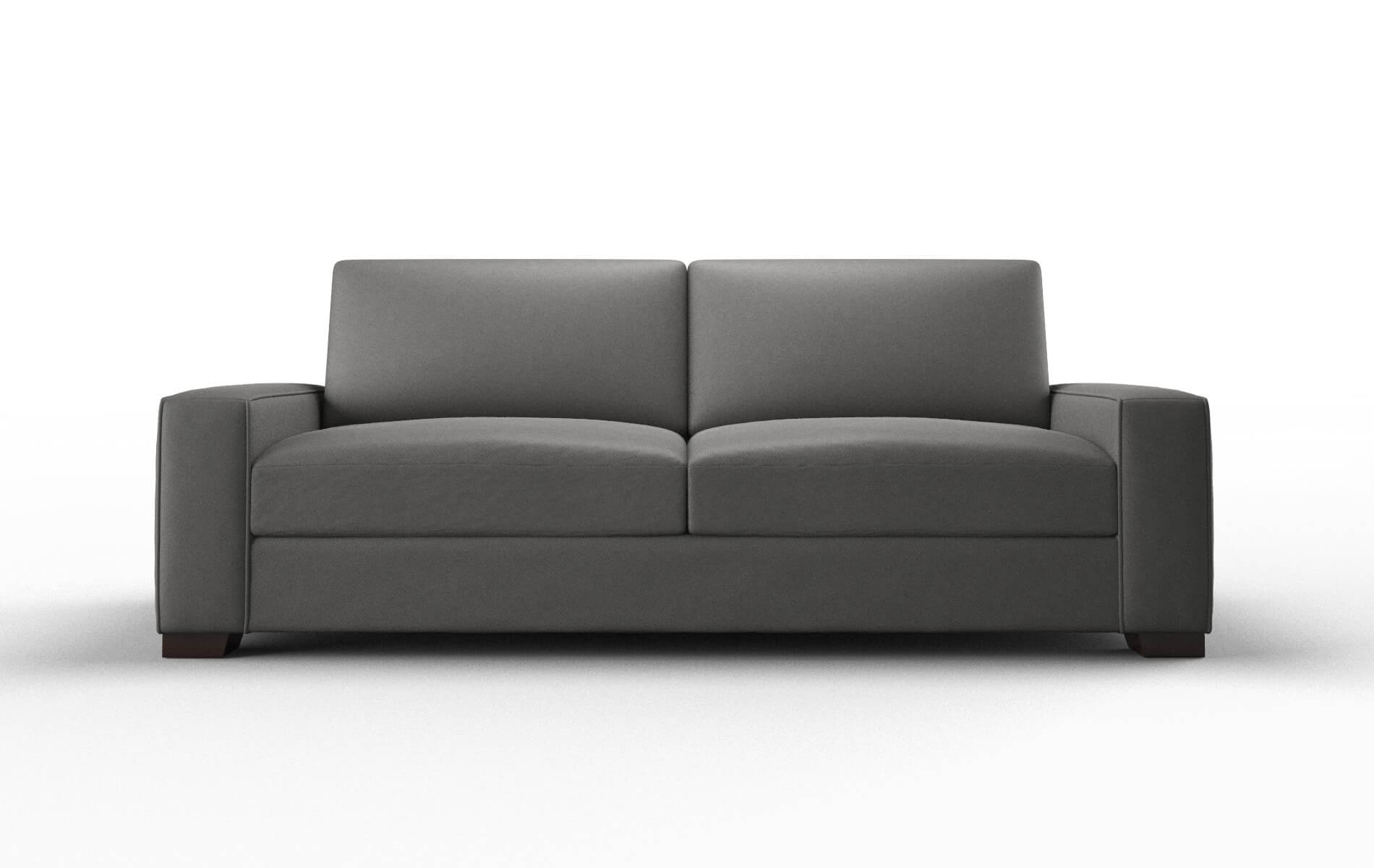 Monaco Oakley Charcoal Sofa espresso legs 1