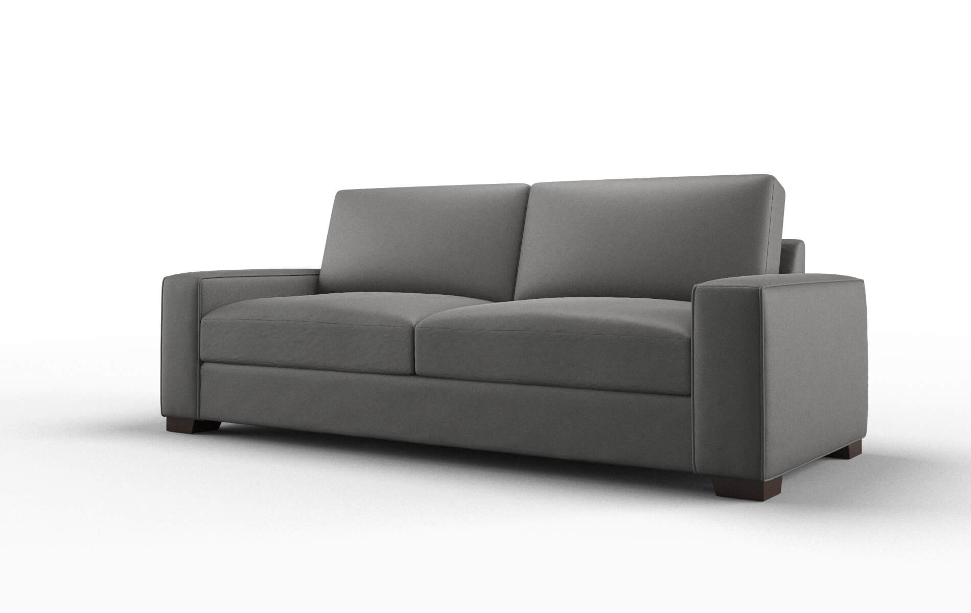 Monaco Oakley Charcoal Sofa espresso legs 4