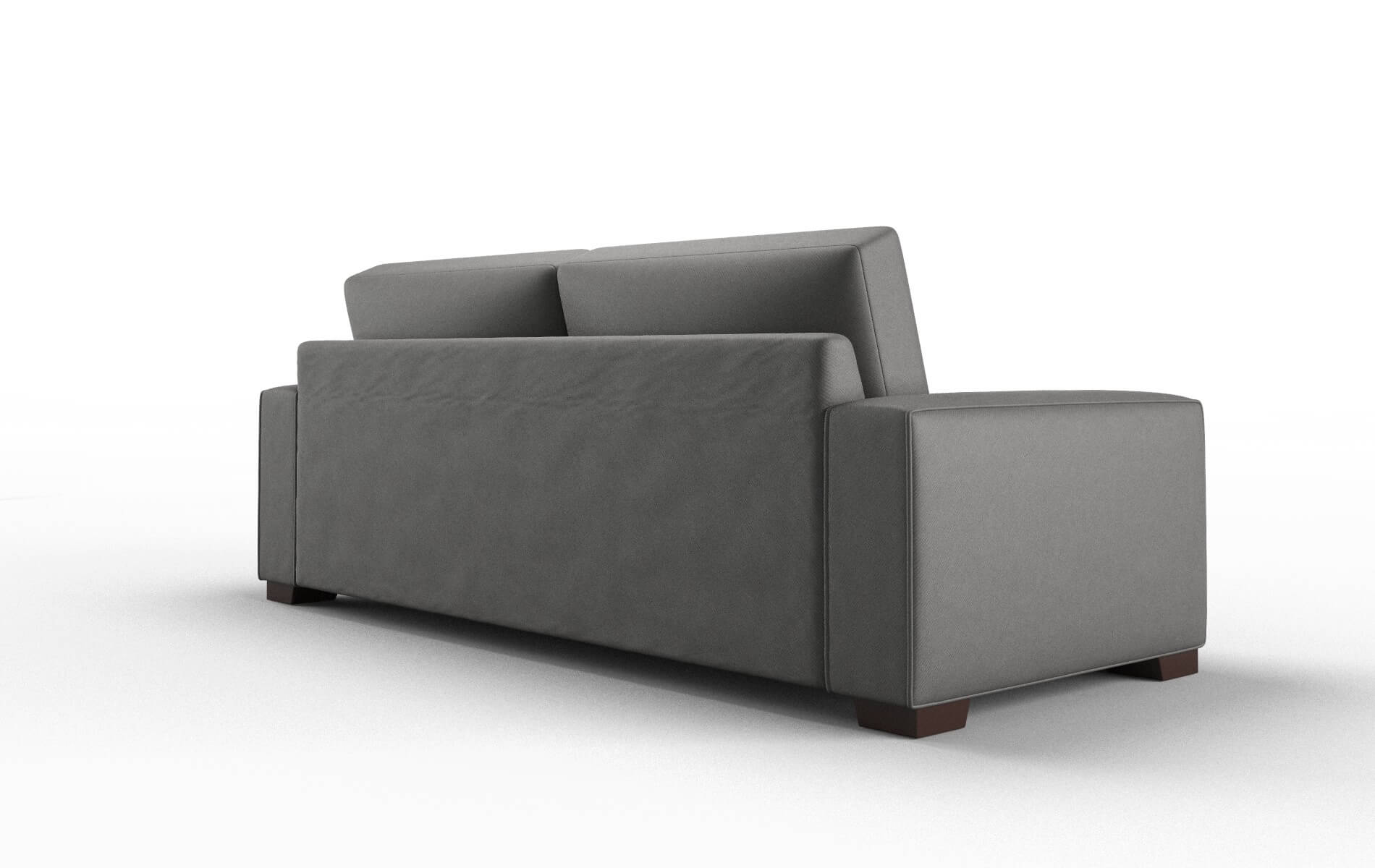 Monaco Oakley Charcoal Sofa espresso legs 5