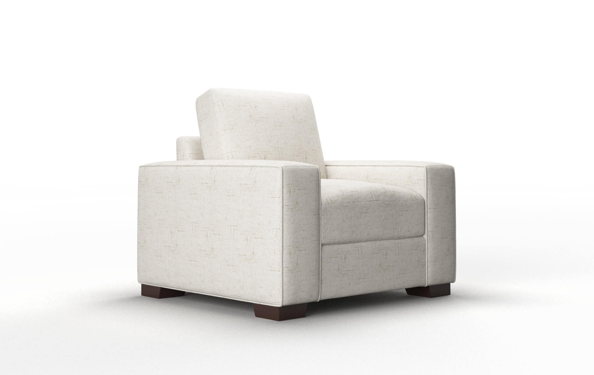Monaco Oceanside Natural Chair espresso legs 2