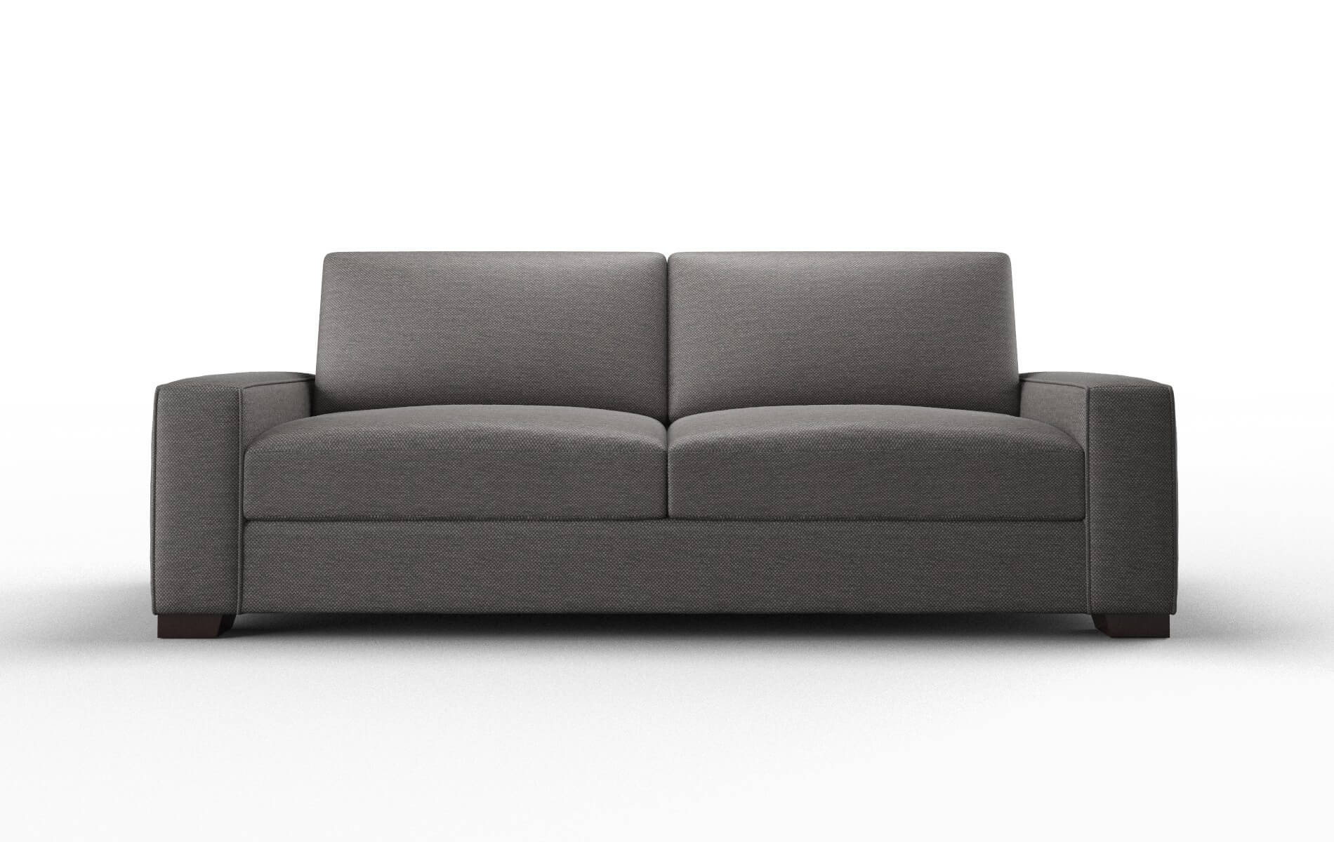 Monaco Oscar Charcoal Sofa espresso legs 1