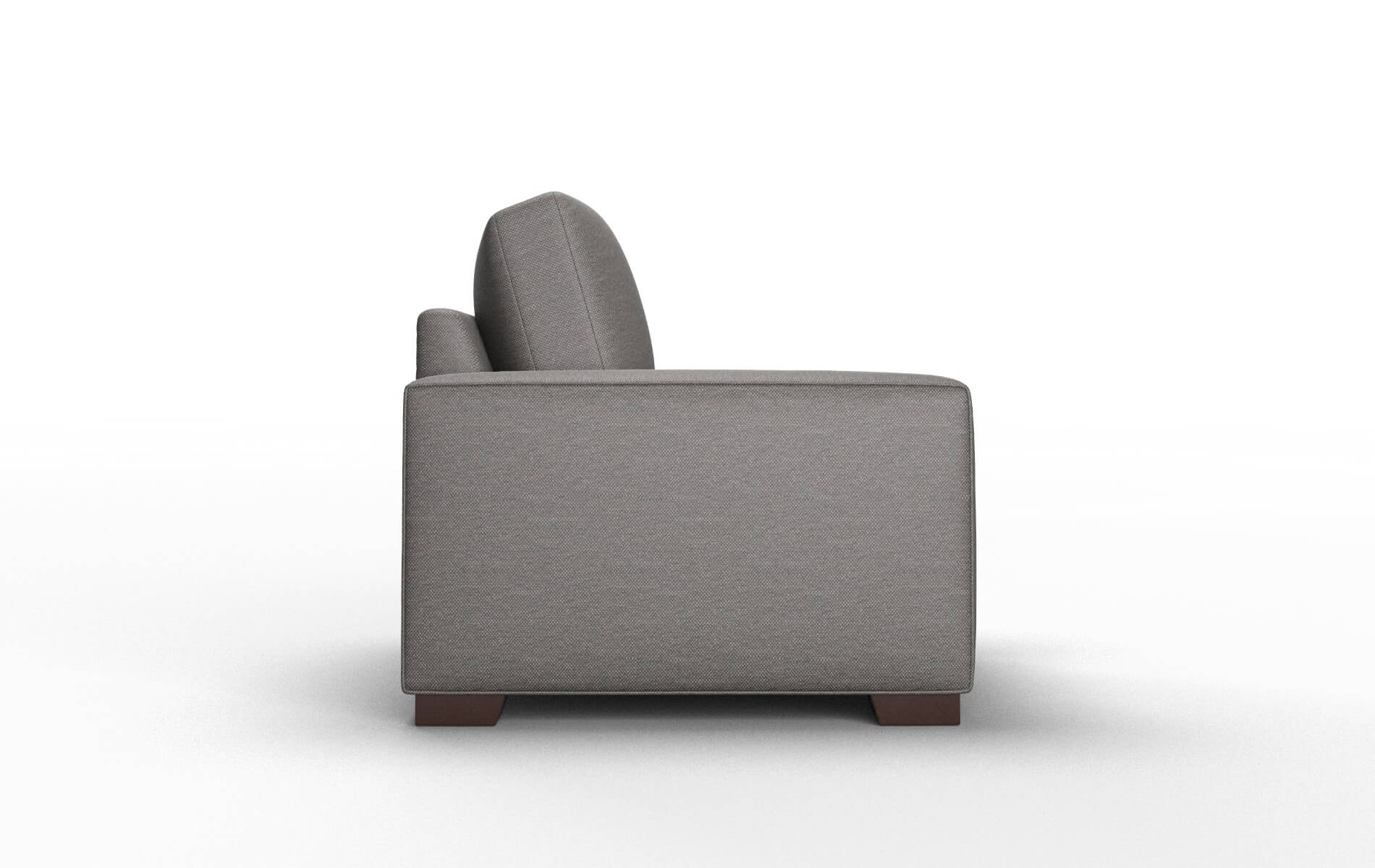Monaco Oscar Grey Chair espresso legs 3