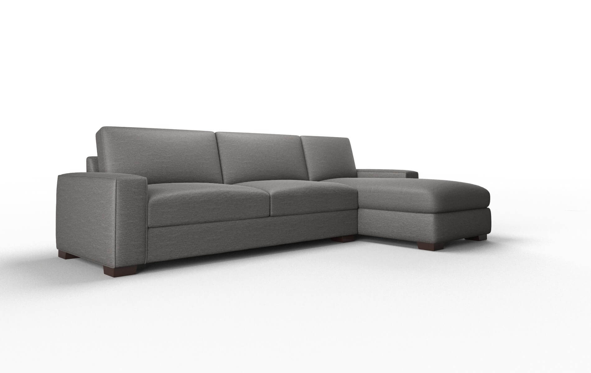 Monaco Oscar Grey Panel espresso legs 2