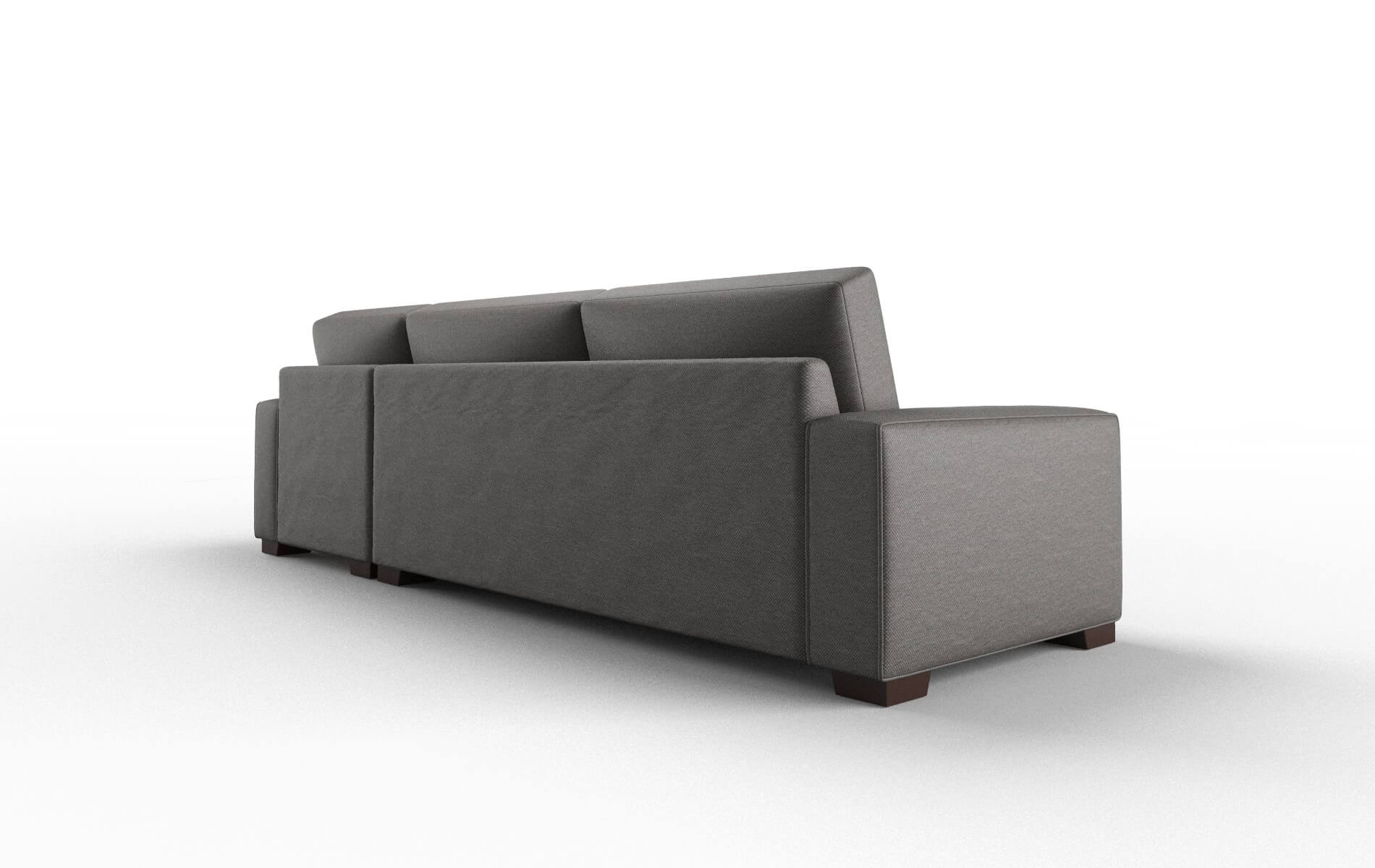 Monaco Oscar Grey Panel espresso legs 5