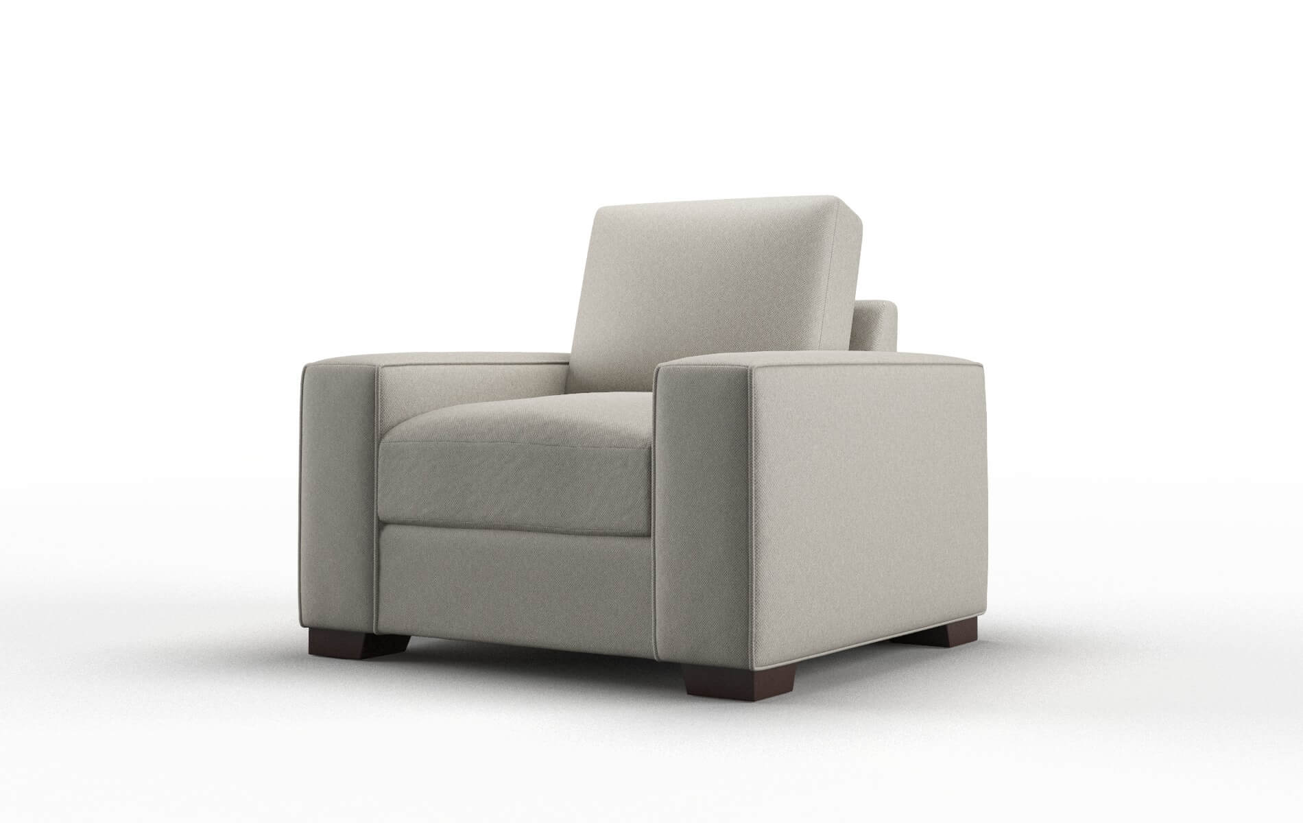 Monaco Oscar Silver Chair espresso legs 4