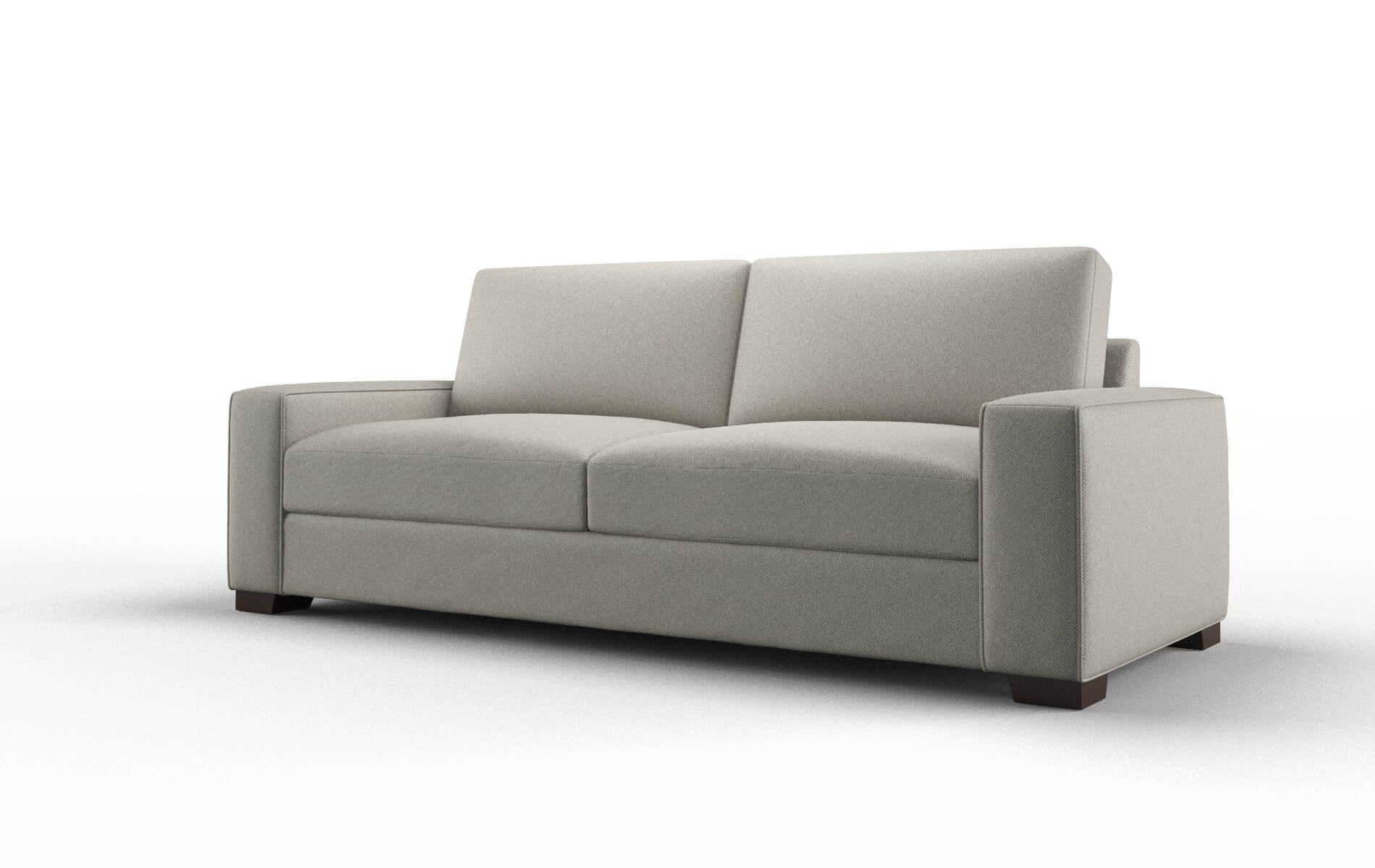 Monaco Oscar Silver Sofa espresso legs 4