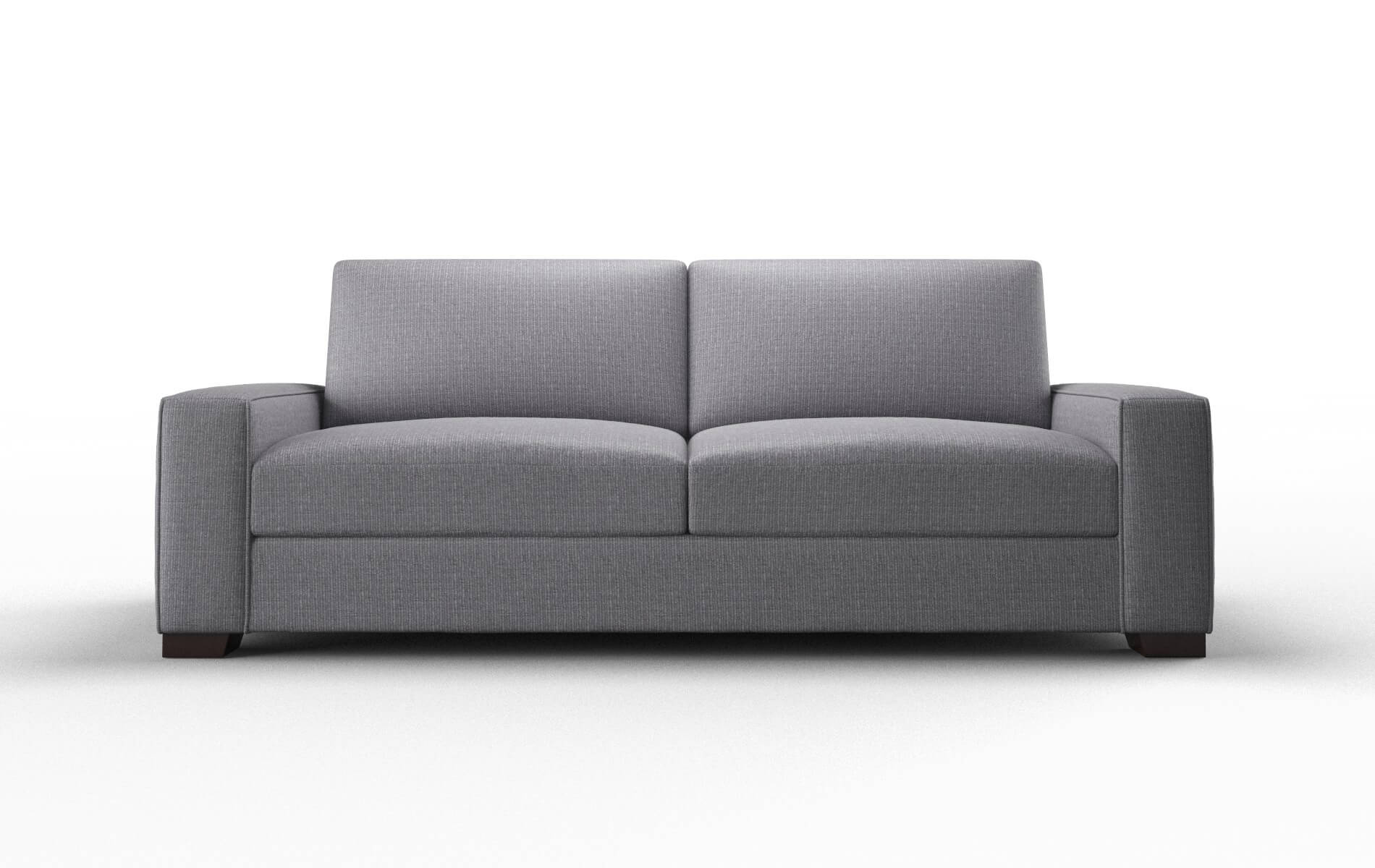 Monaco Parker Ash Sofa espresso legs 1