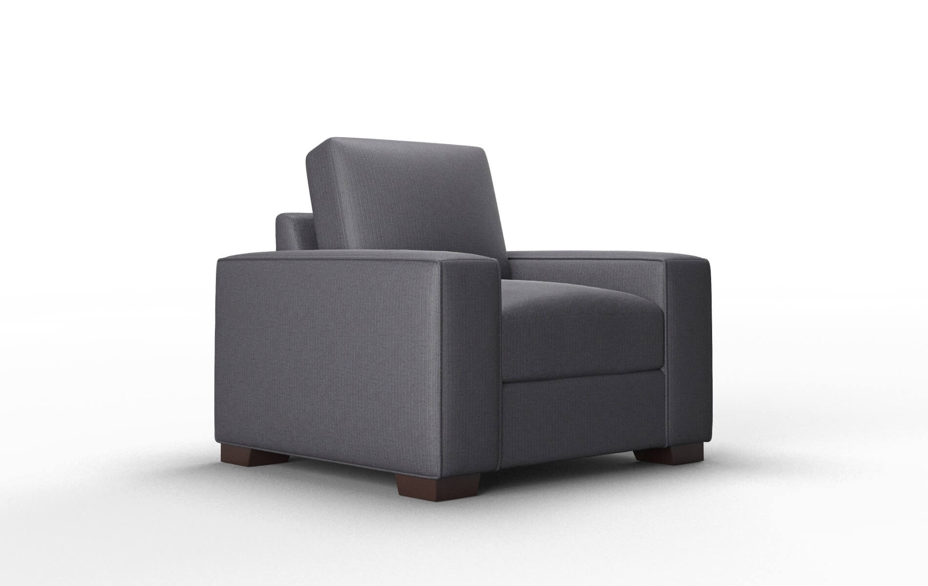 Monaco Parker Charcoal Chair espresso legs 2