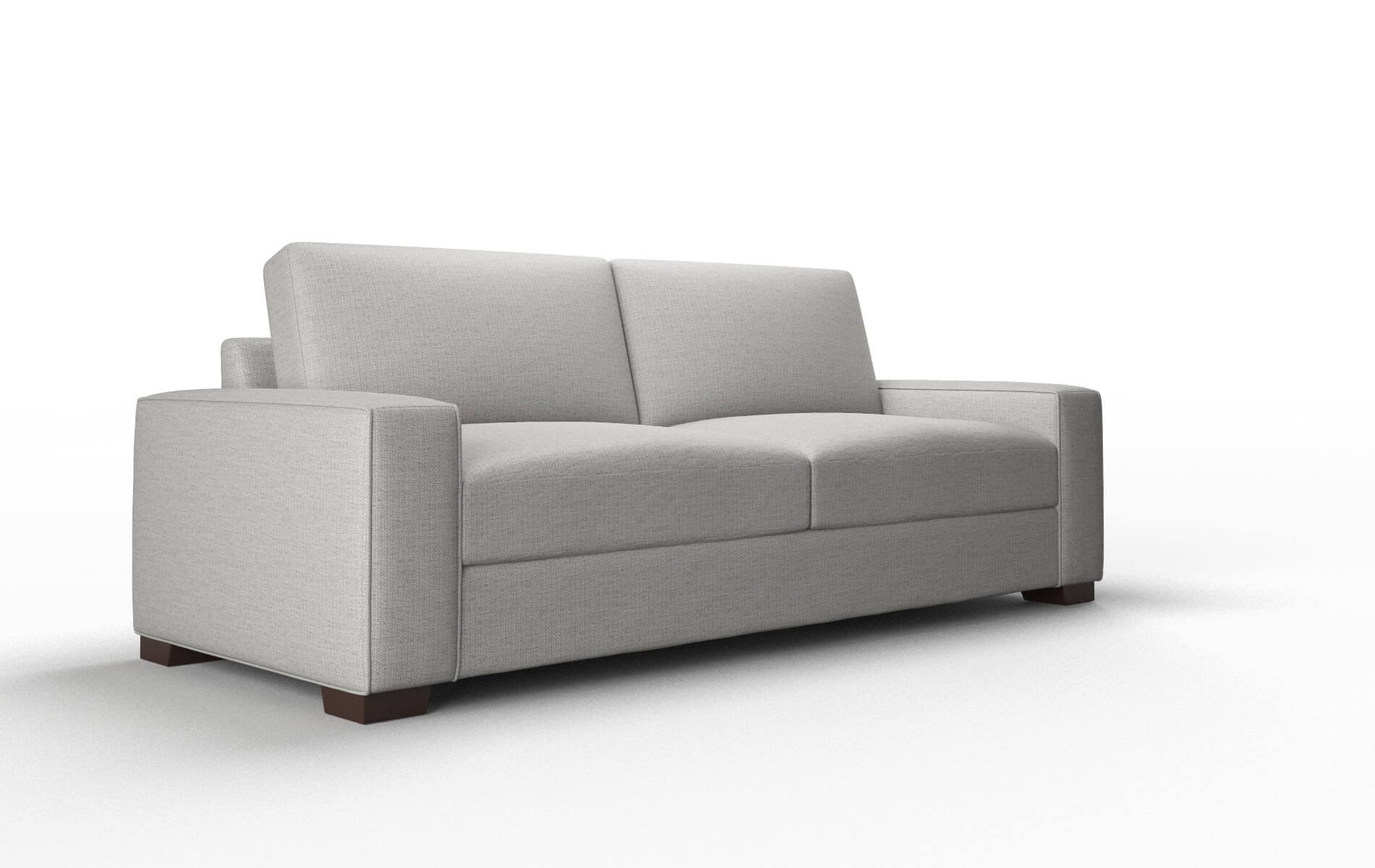 Monaco Parker Silver Sofa espresso legs 2