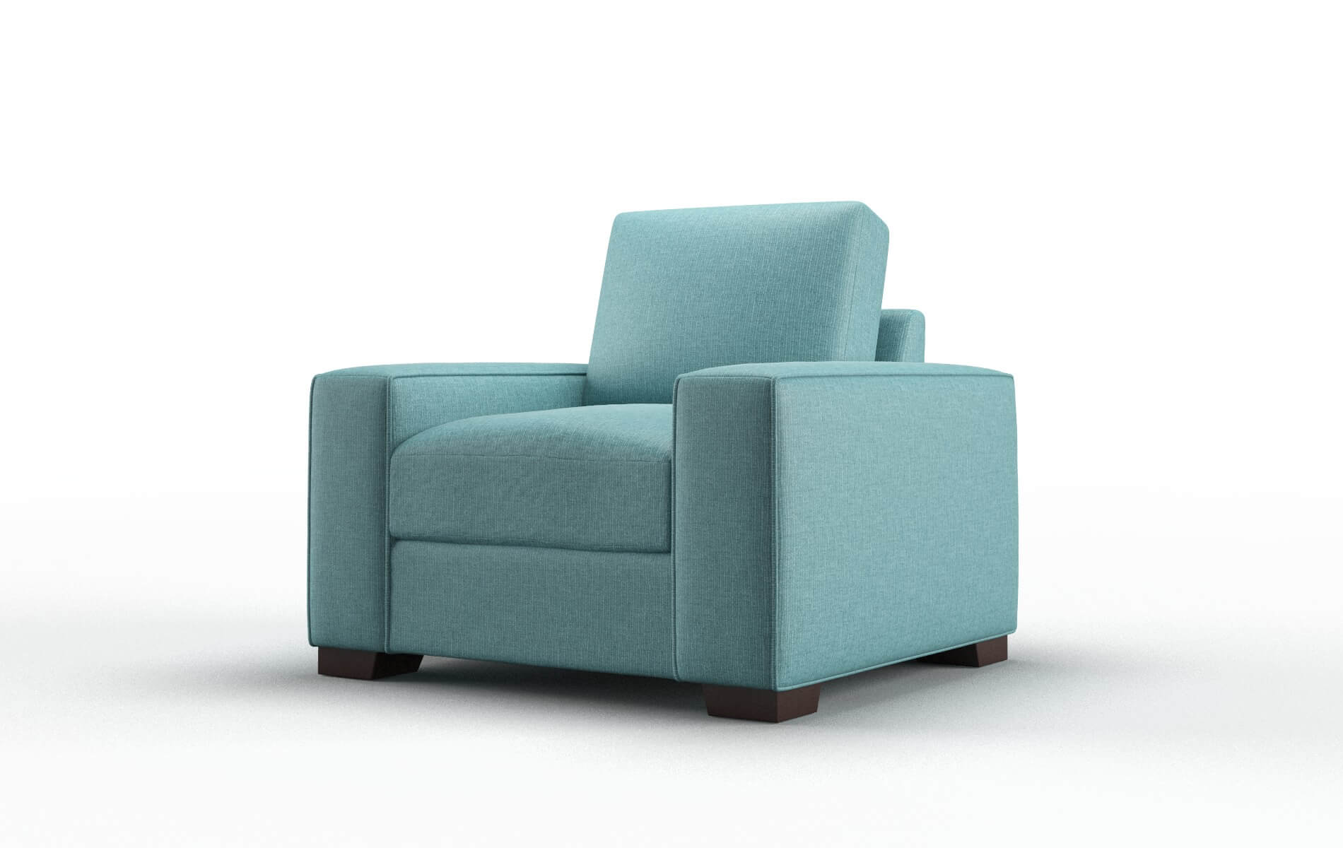 Monaco Parker Turquoise Chair espresso legs 4