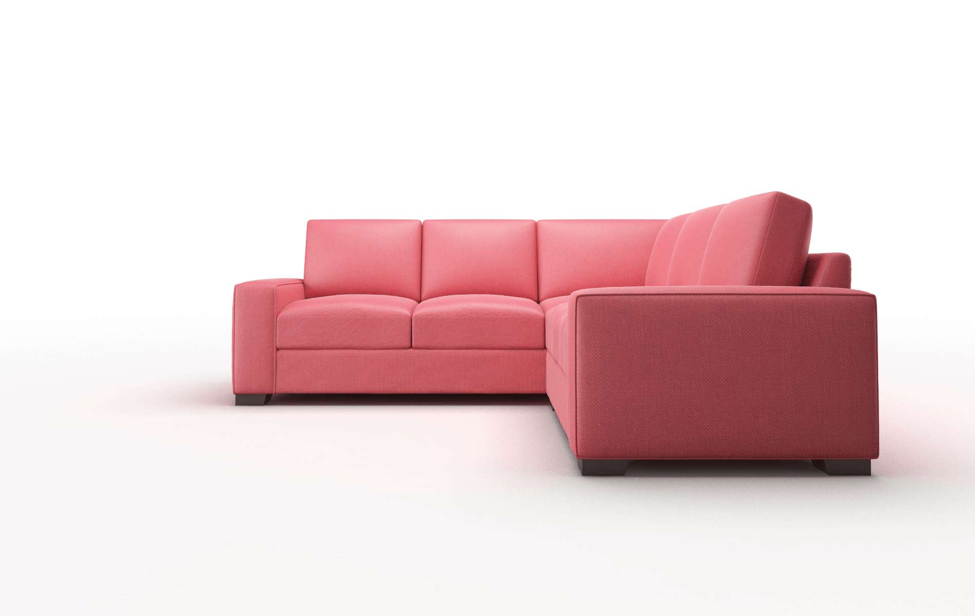 Monaco Pauline Ruby Sectional espresso legs 5