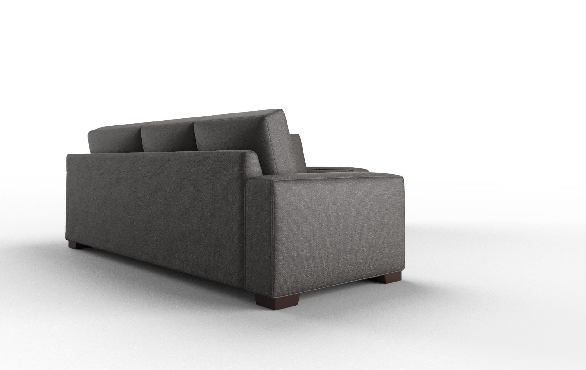 Monaco Phoenix Chocolate Sectional espresso legs 3