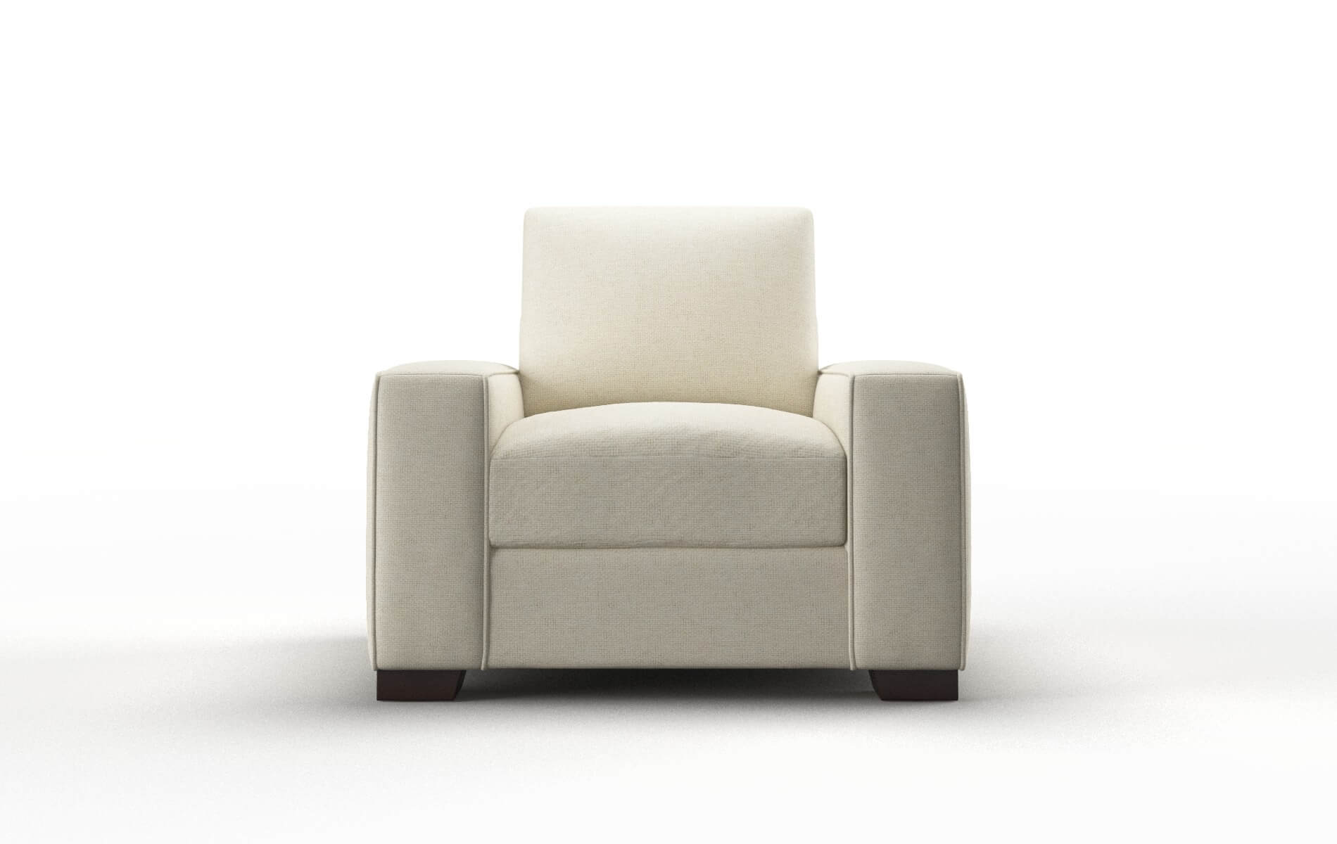 Monaco Phoenix Ivory Chair espresso legs 1