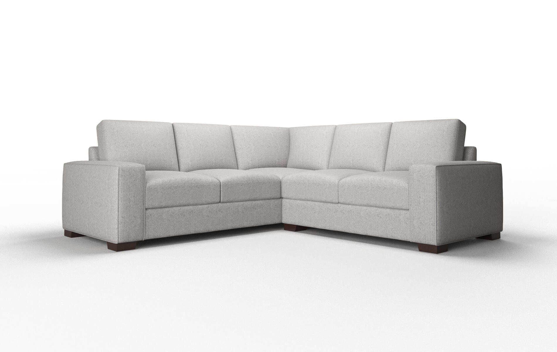 Monaco Prime Ash Sectional espresso legs 1