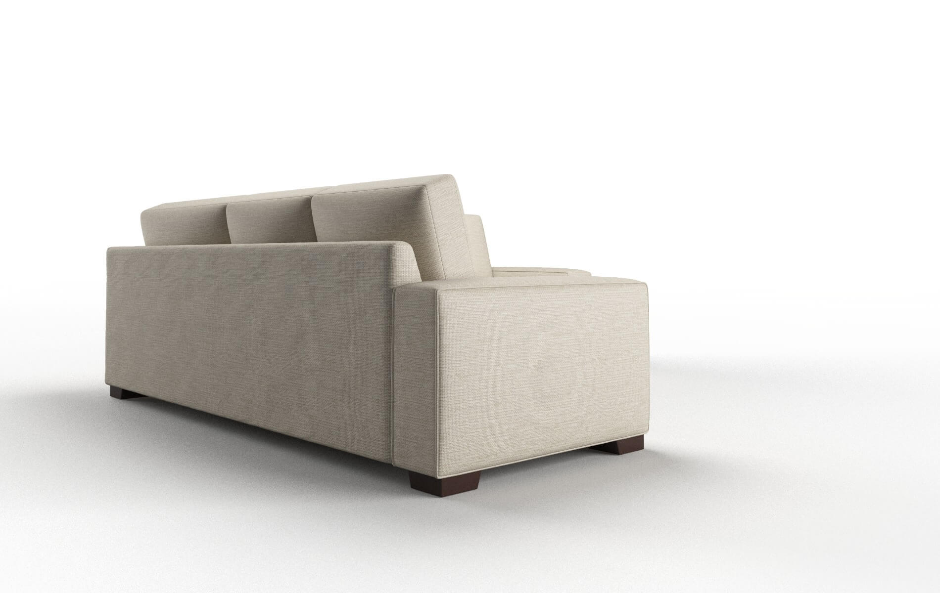 Monaco Prime Dusk Sectional espresso legs 3