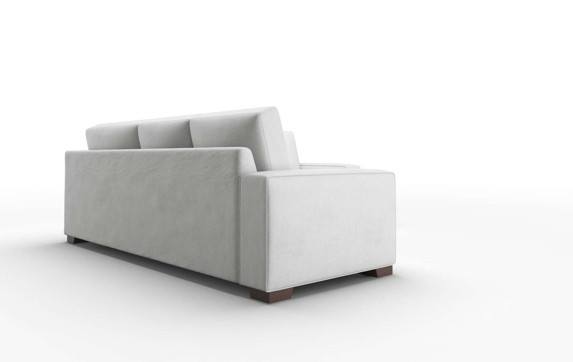 Monaco Prisma Steam Sectional espresso legs 3