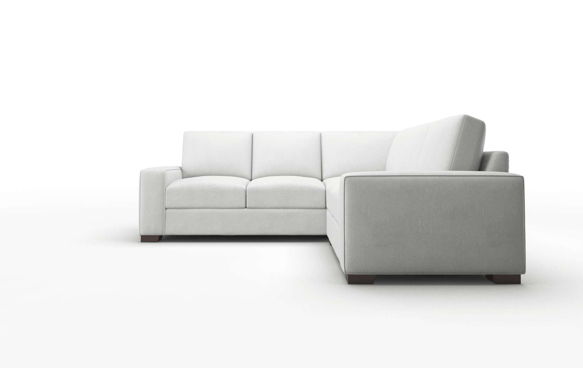 Monaco Prisma Steam Sectional espresso legs 5