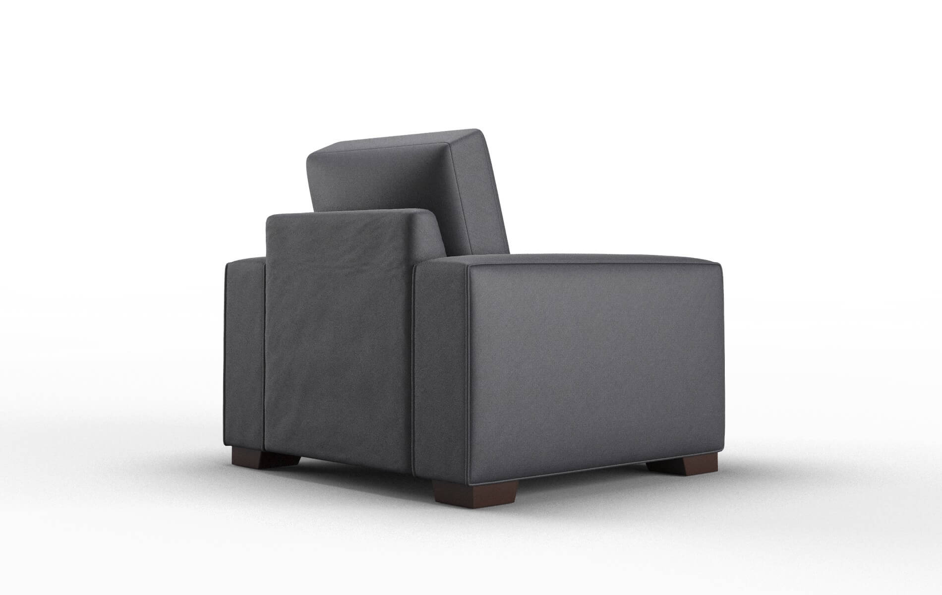 Monaco Redondo Navy Chair espresso legs 5