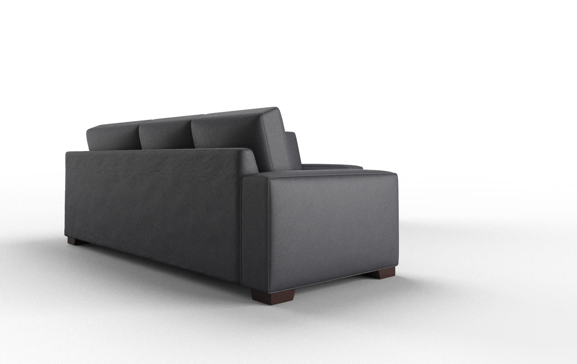 Monaco Redondo Navy Sectional espresso legs 3