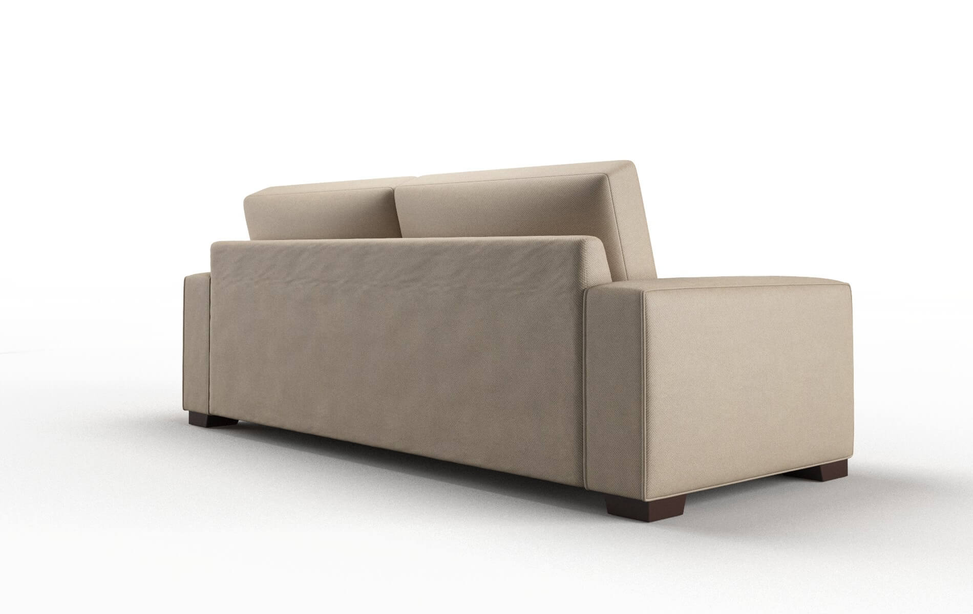 Monaco Rocket Cappuccino Sofa espresso legs 5