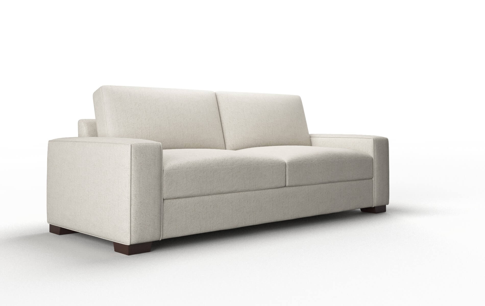 Monaco Sasha Linen Sofa espresso legs 2