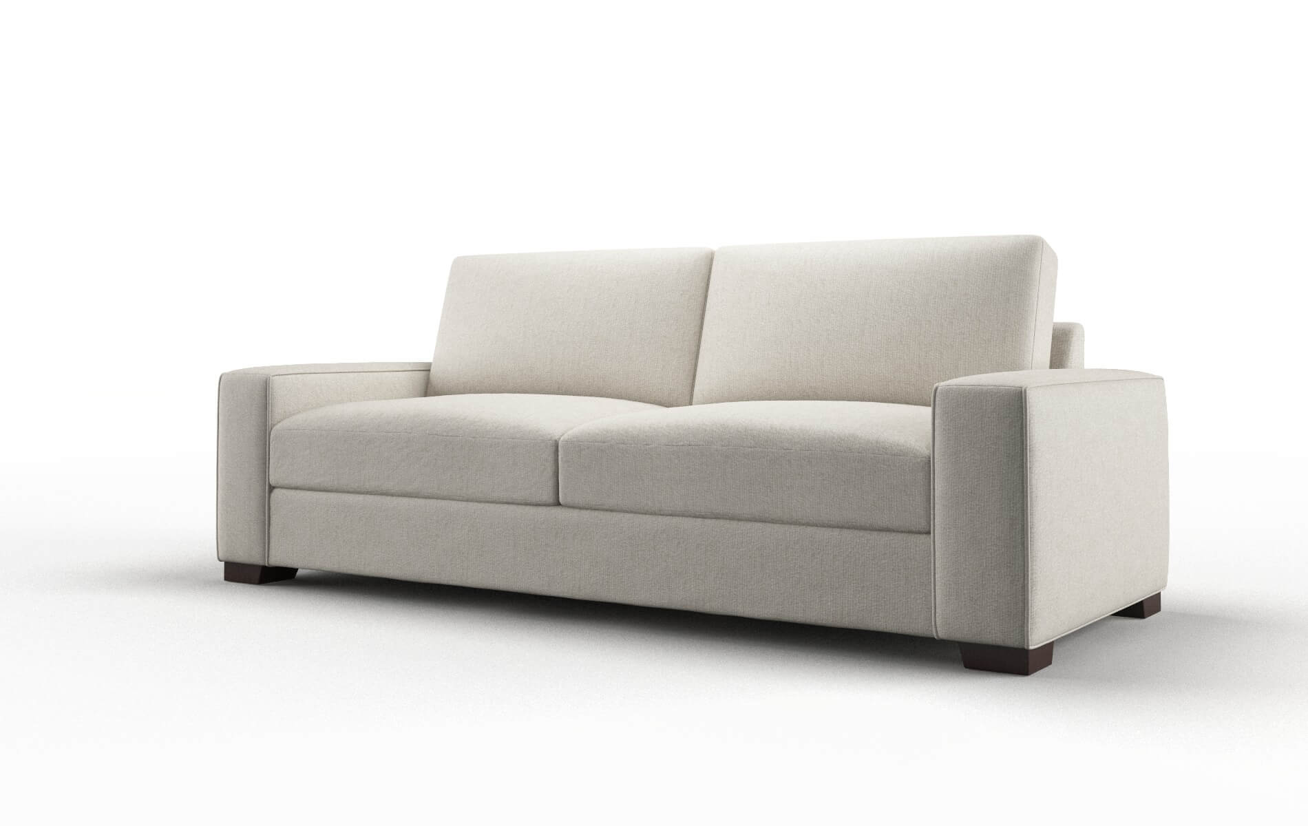 Monaco Sasha Linen Sofa espresso legs 4