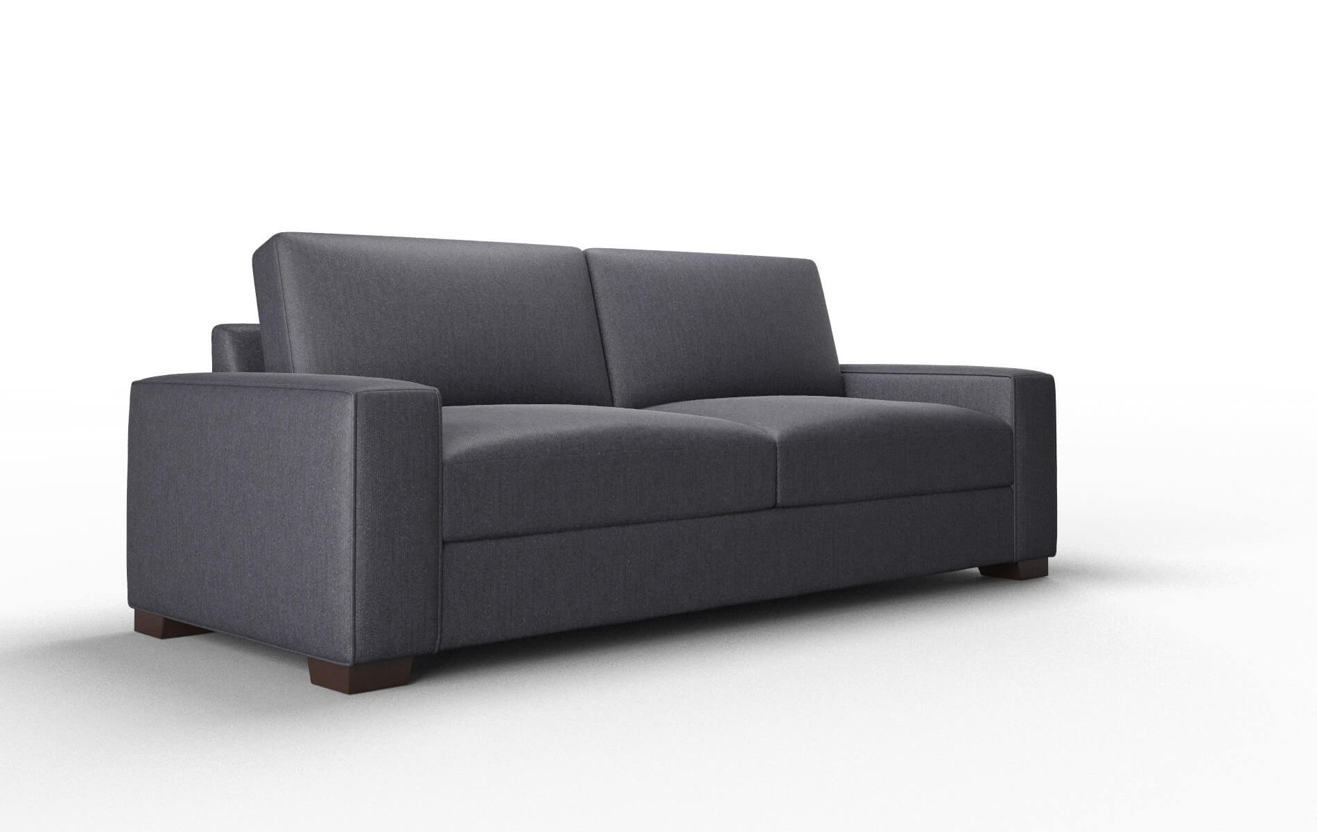 Monaco Sasha Navy Sofa espresso legs 2