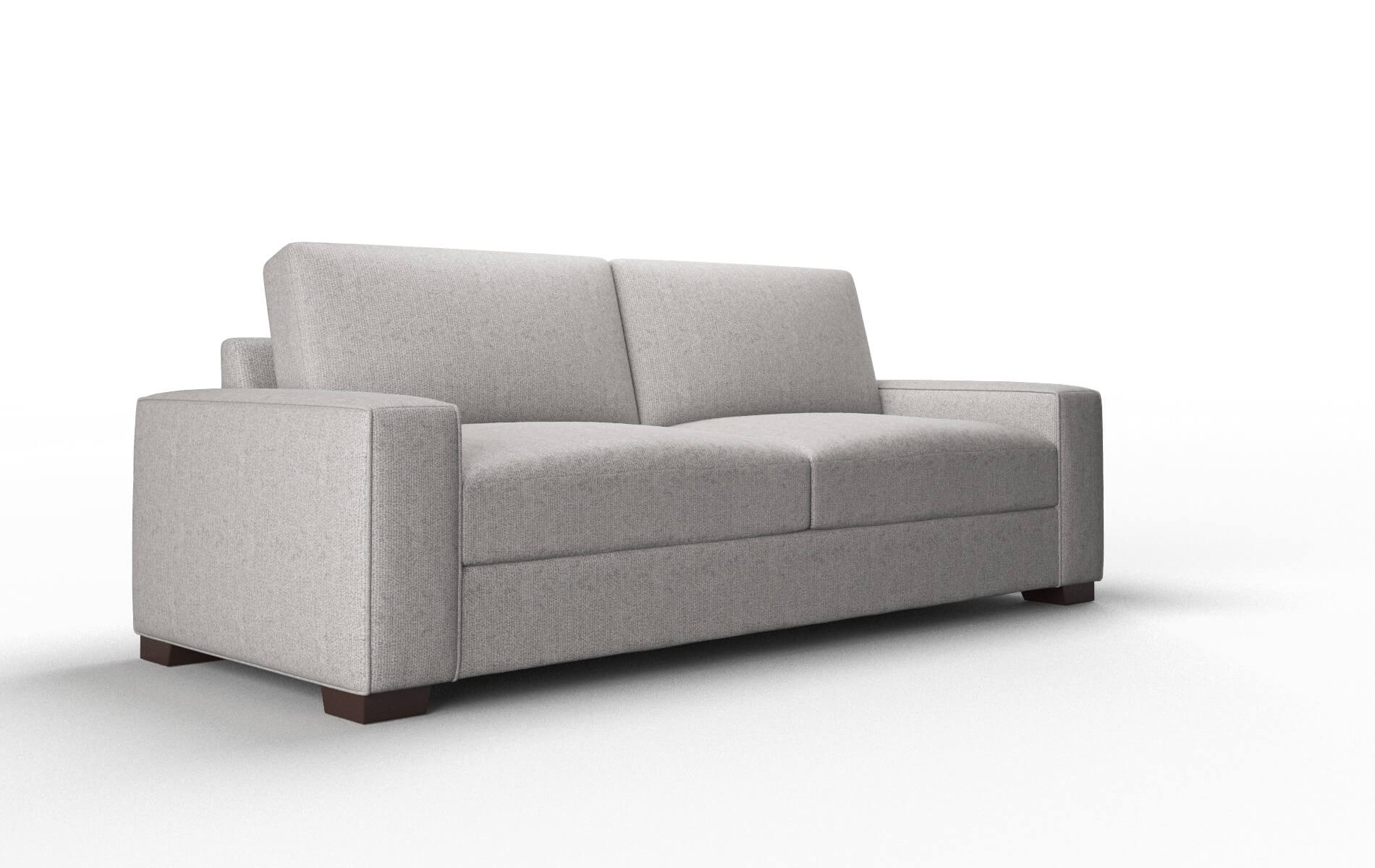 Monaco Sasha Silver Sofa espresso legs 2