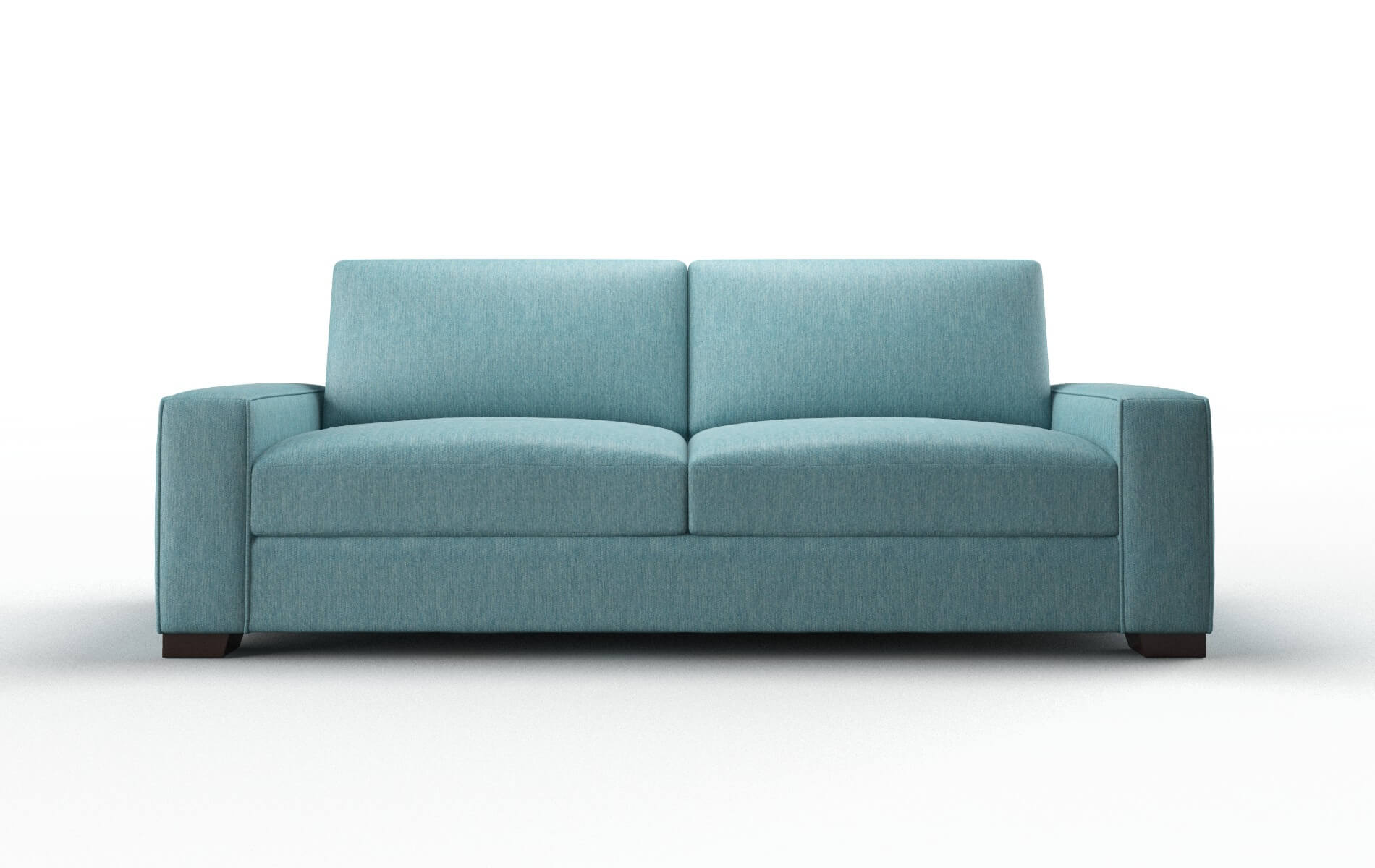 Monaco Sorrento denim Sofa Espresso Legs  1