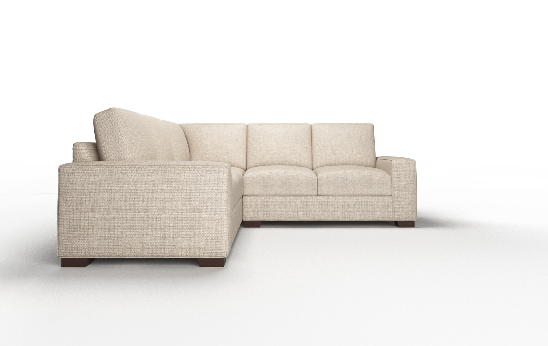 Monaco Sosoftness 74 Sectional espresso legs 2