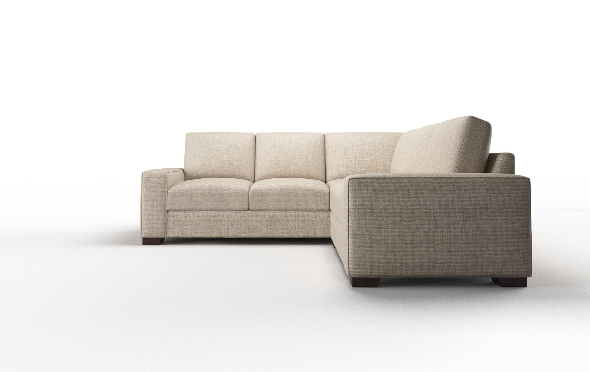 Monaco Sosoftness 74 Sectional espresso legs 5