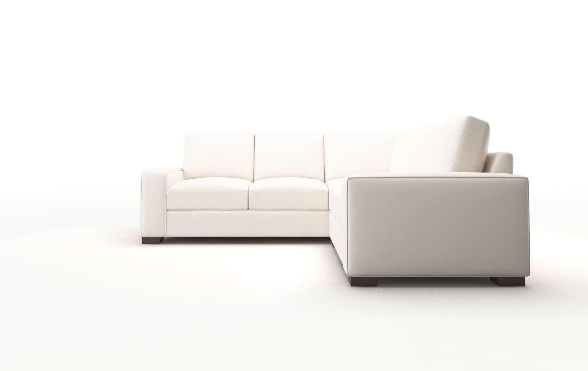 Monaco Urban_d Snow Sectional espresso legs 5