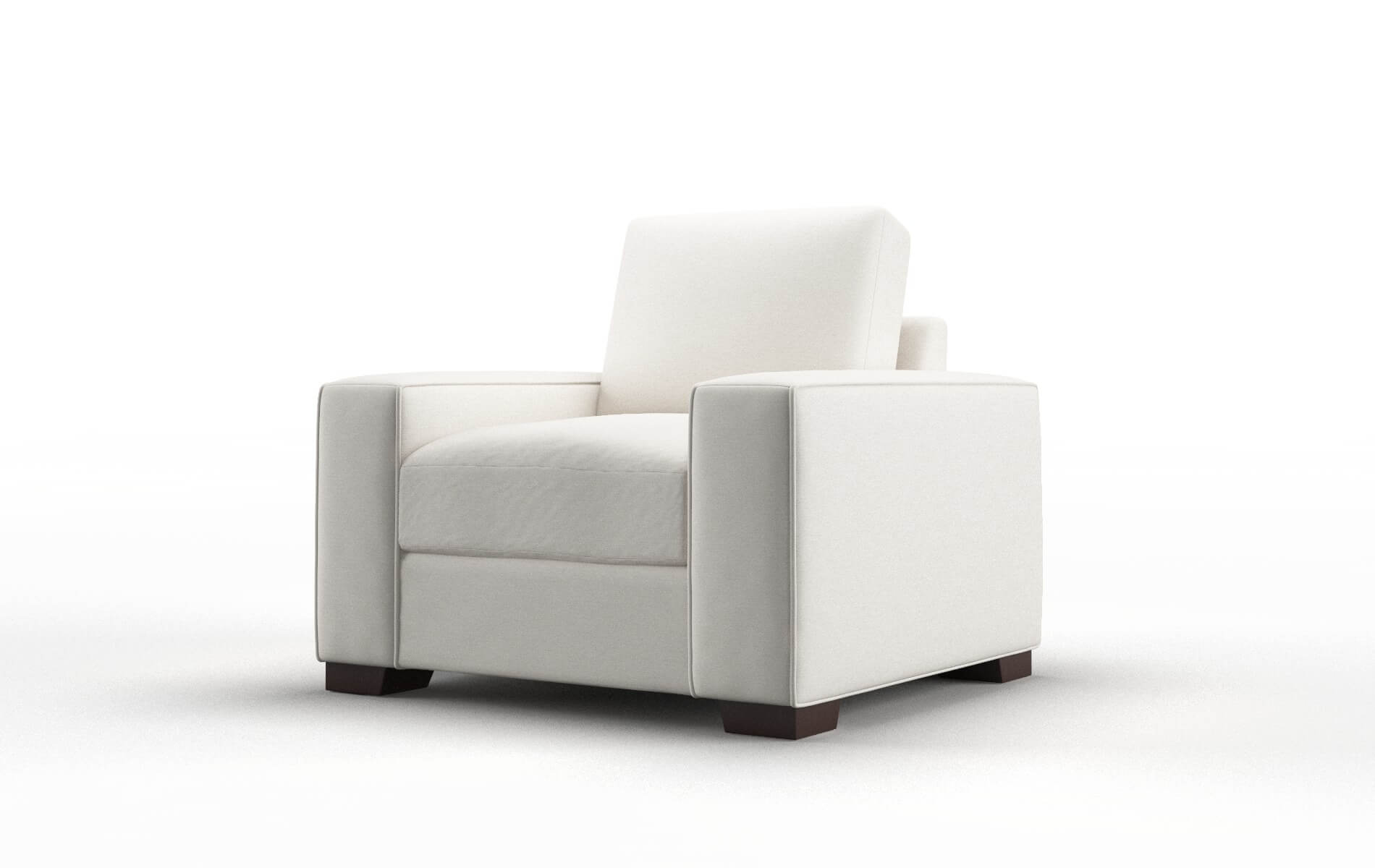 Monaco Venice Eggshell Chair espresso legs 4