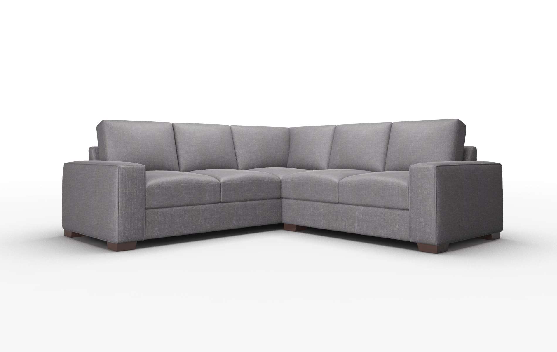 Monaco Venus Onyx Sectional espresso legs 1