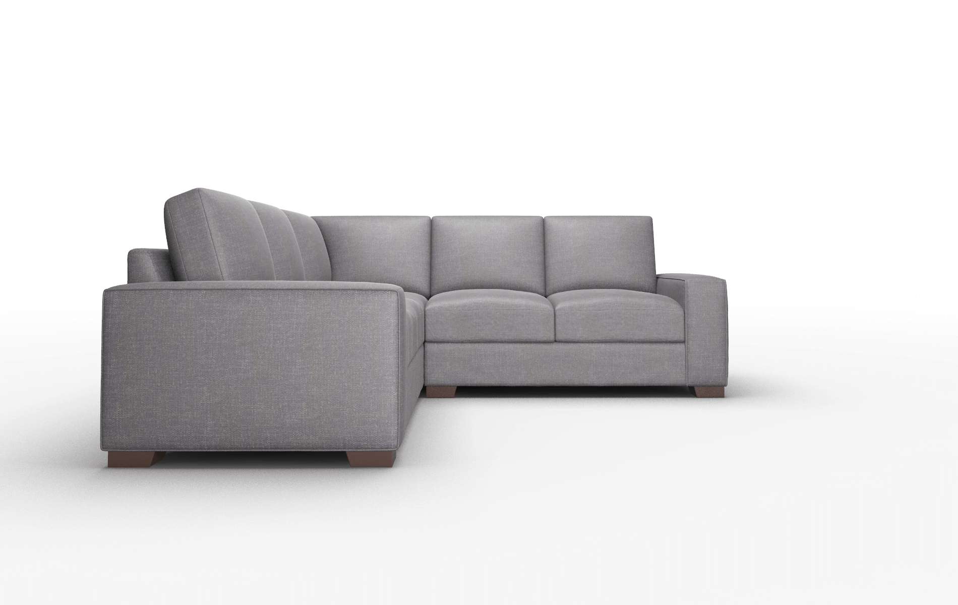 Monaco Venus Onyx Sectional espresso legs 2