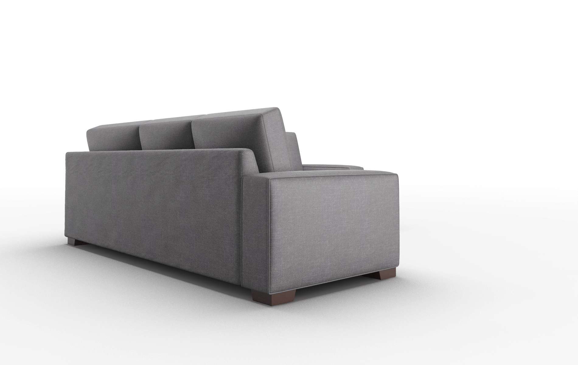 Monaco Venus Onyx Sectional espresso legs 3
