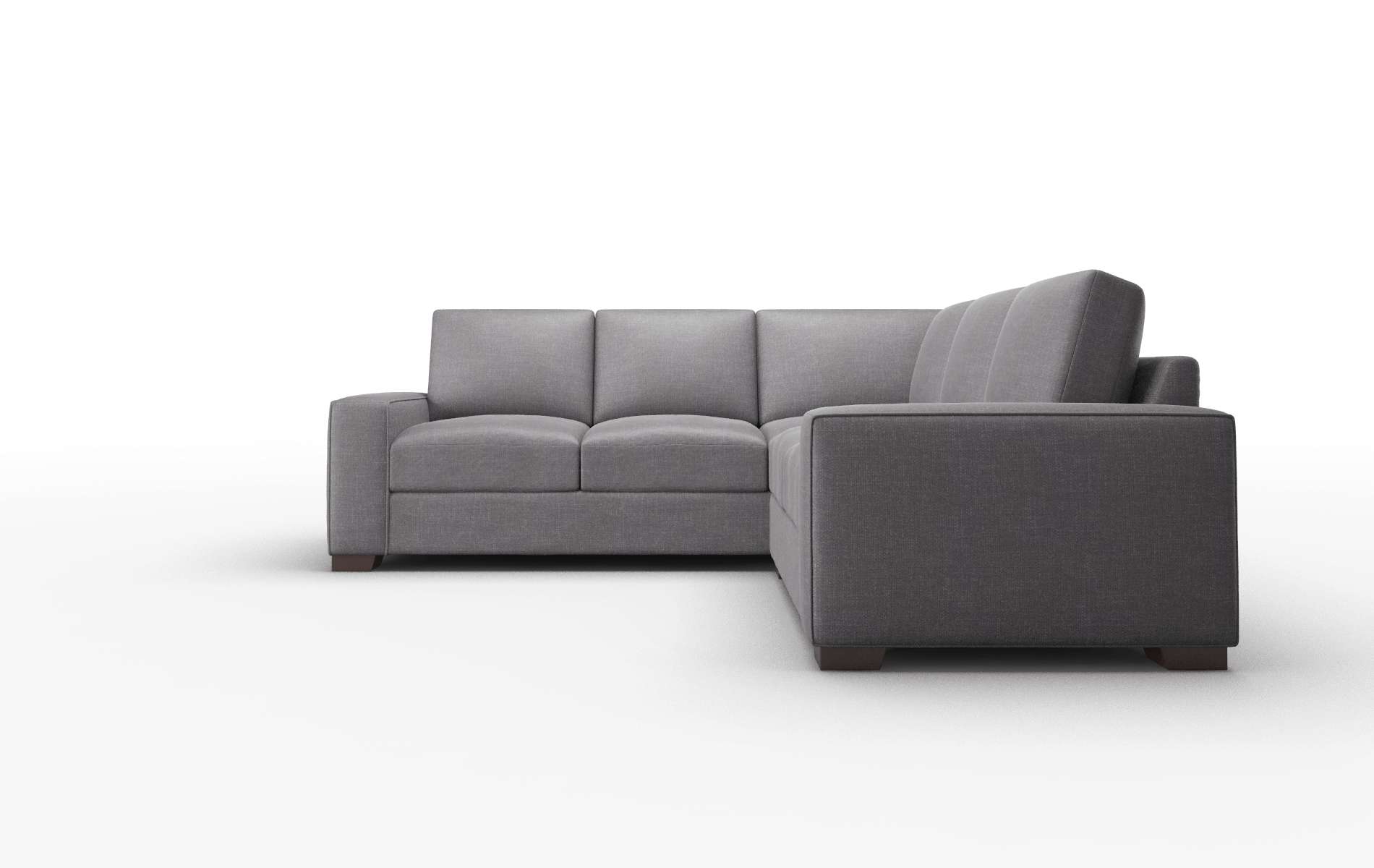 Monaco Venus Onyx Sectional espresso legs 5