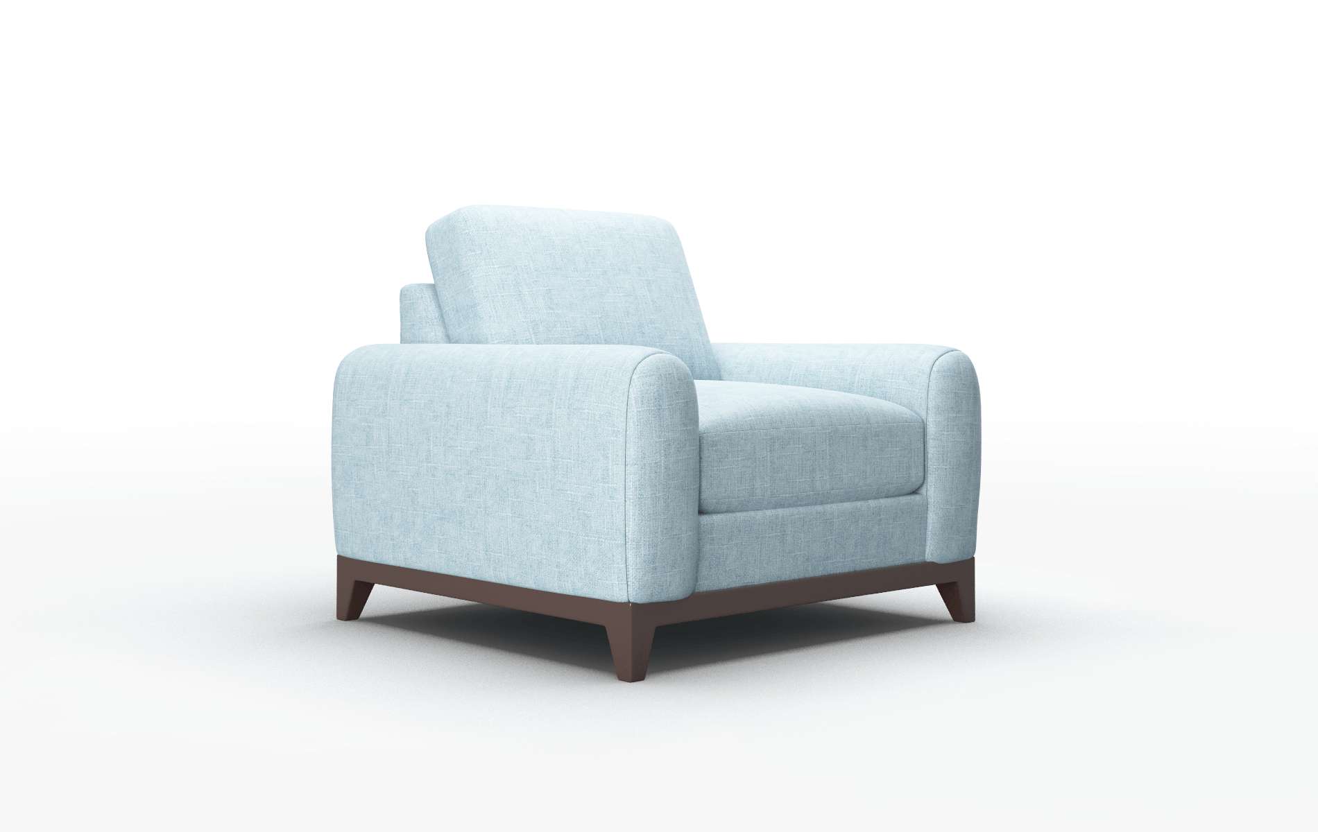 Mykonos Atlas Turquoise Chair espresso legs 2