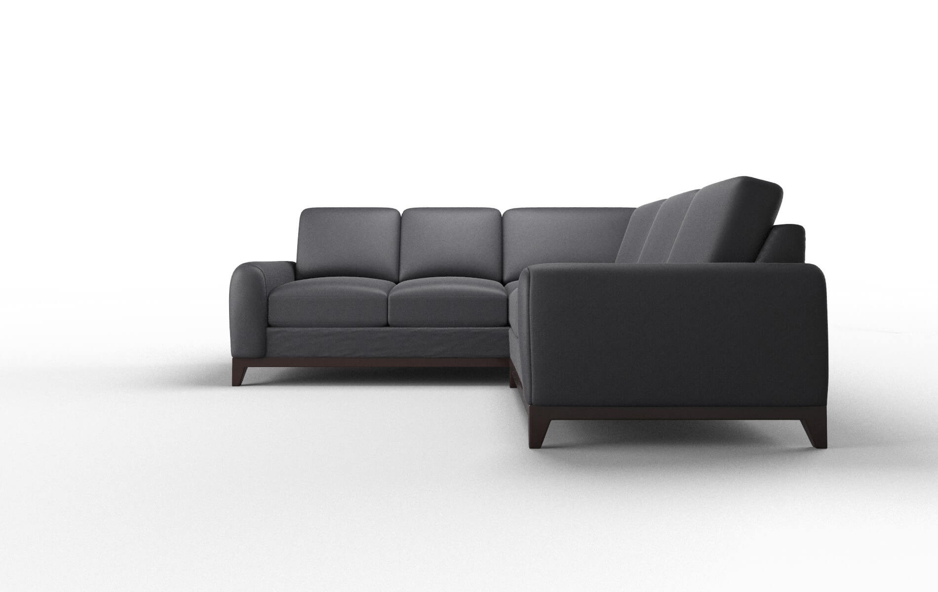 Mykonos Atlas_plz Navy Sectional espresso legs 5