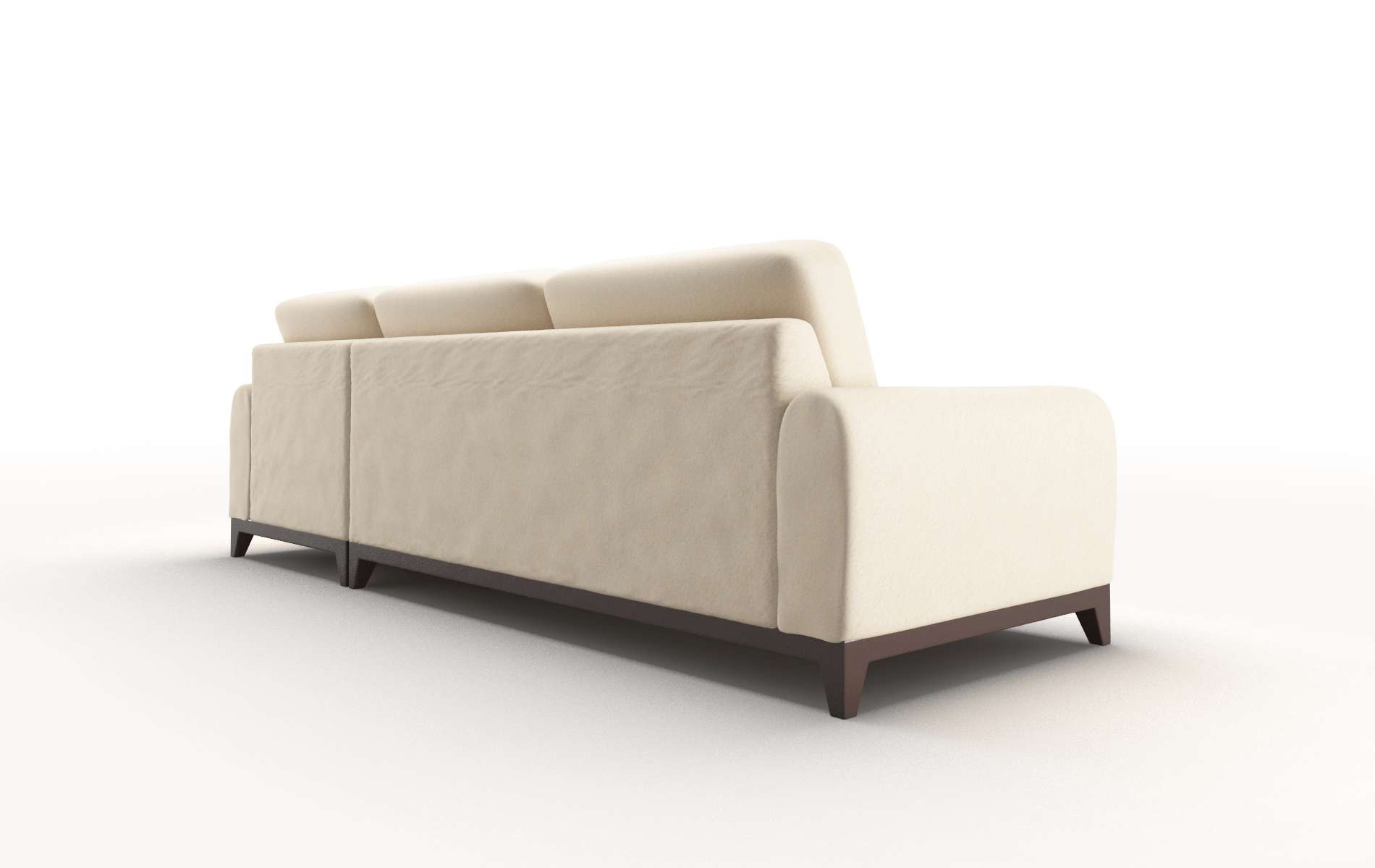 Mykonos Bella Buckwheat Panel espresso legs 5