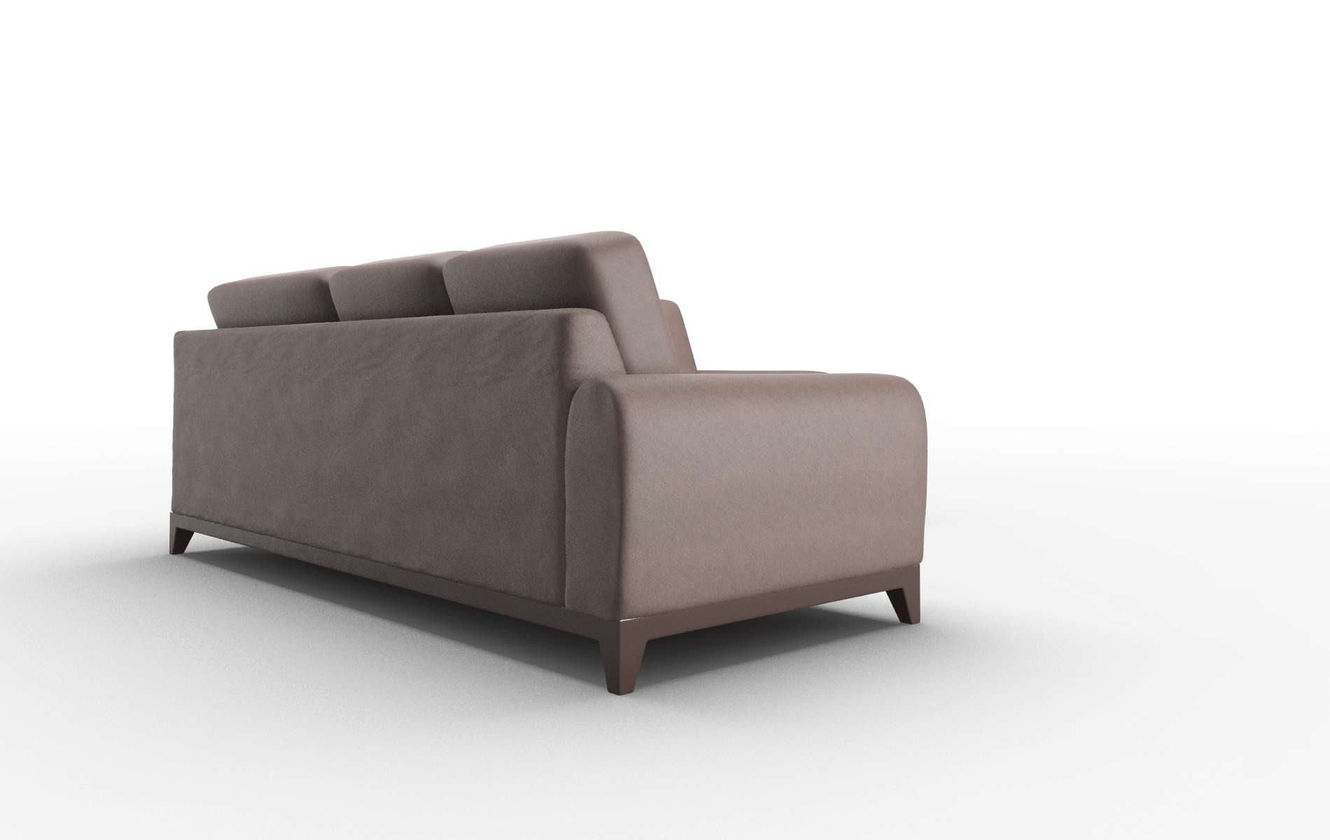 Mykonos Bella Espresso Sectional espresso legs 3